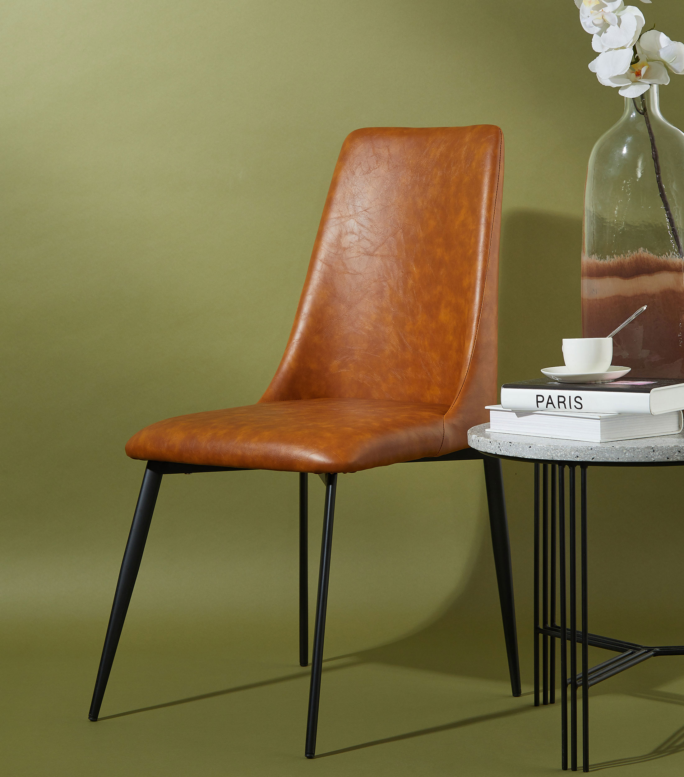 Silla Seville cognac