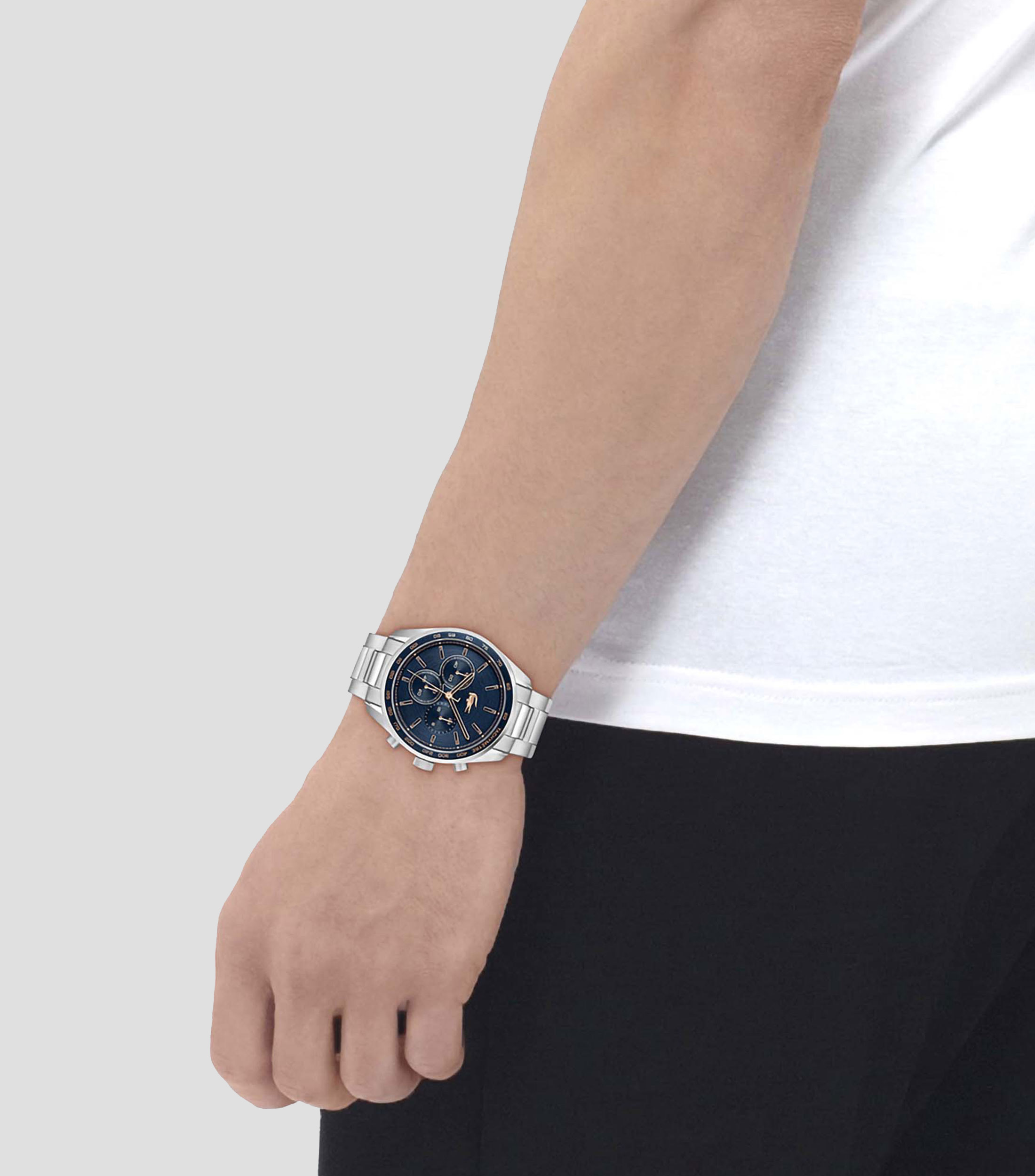 Reloj para hombre Boston de Vestir, Plateado