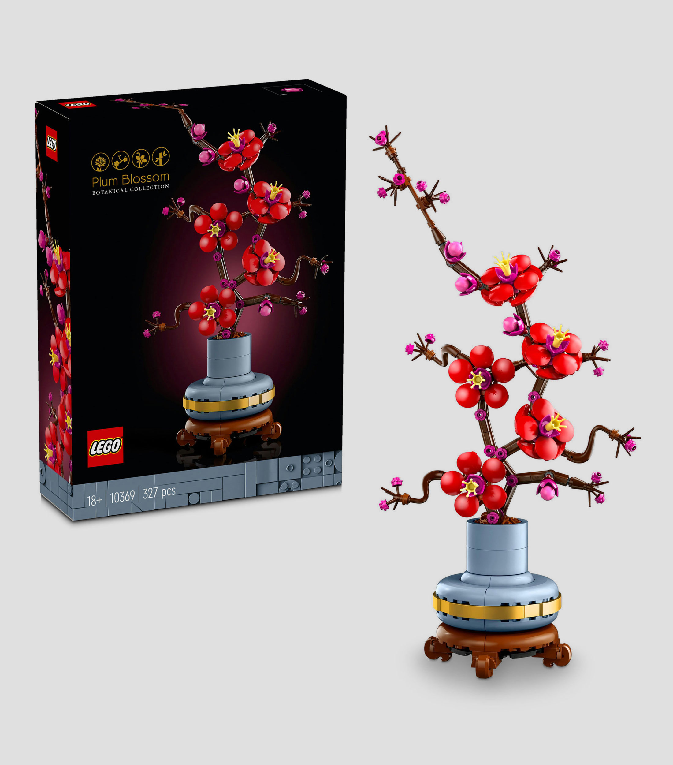 Lego Botanicals Flor de Ciruelo Set de decoración floral 10369