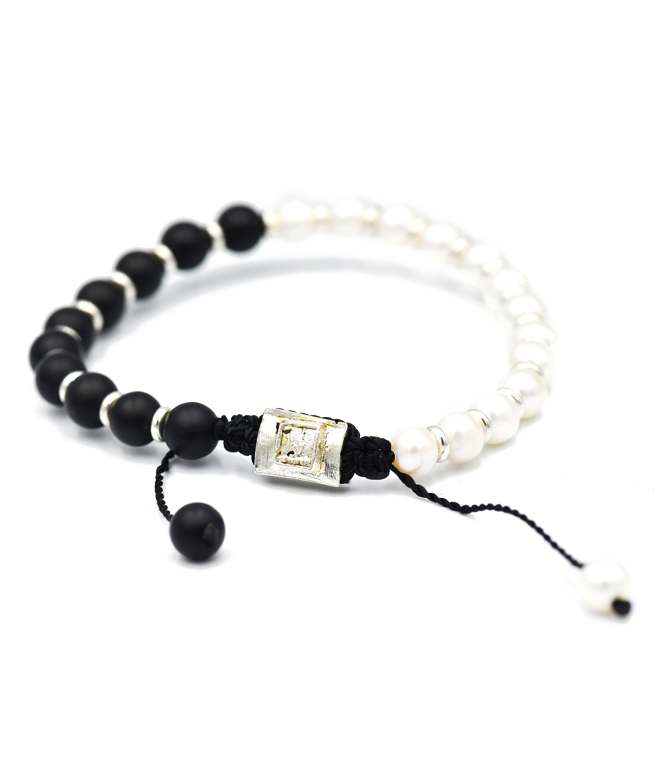 Pulsera en Plata .925 Perlas Unisex