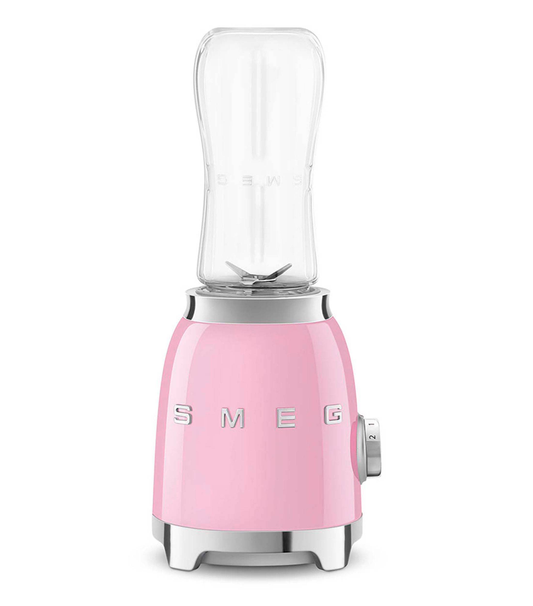 Licuadora Personal 50's Style 2 Velocidades Rosa en Acero Inoxidable