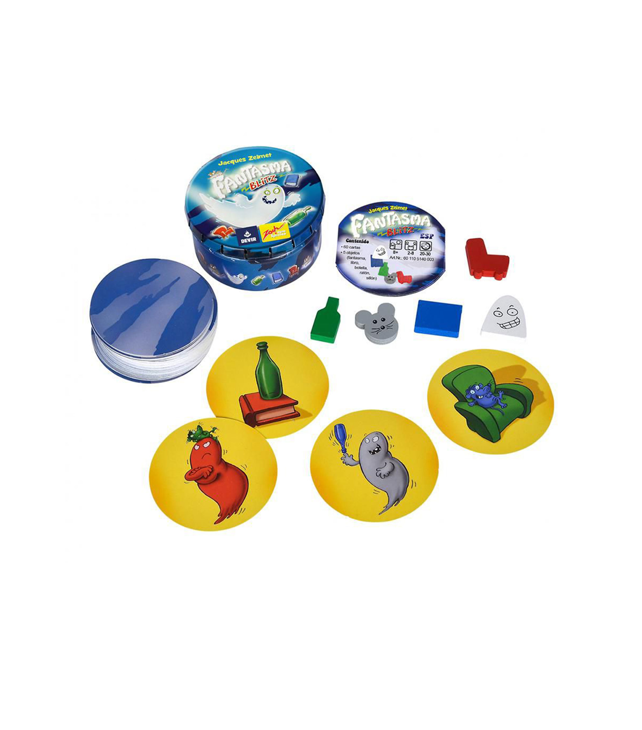 Juego de Mesa Fantasma Blitz Mini