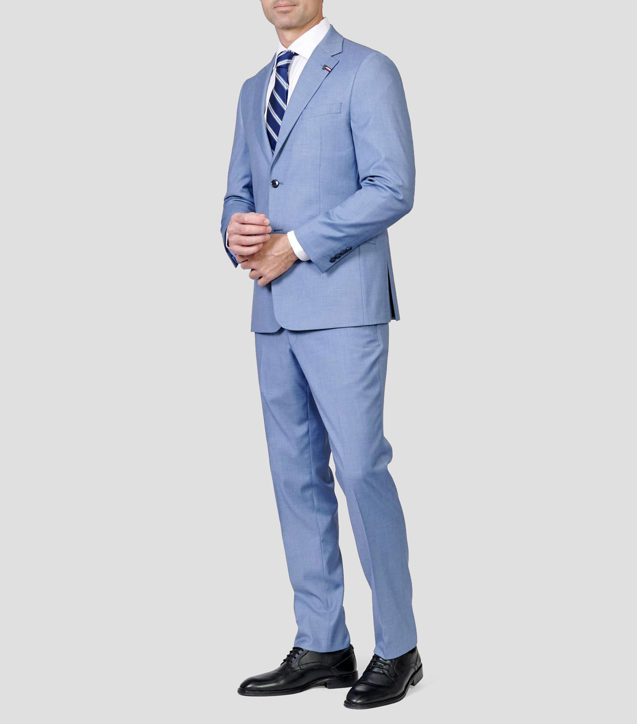 Traje corte Slim Liso Hombre