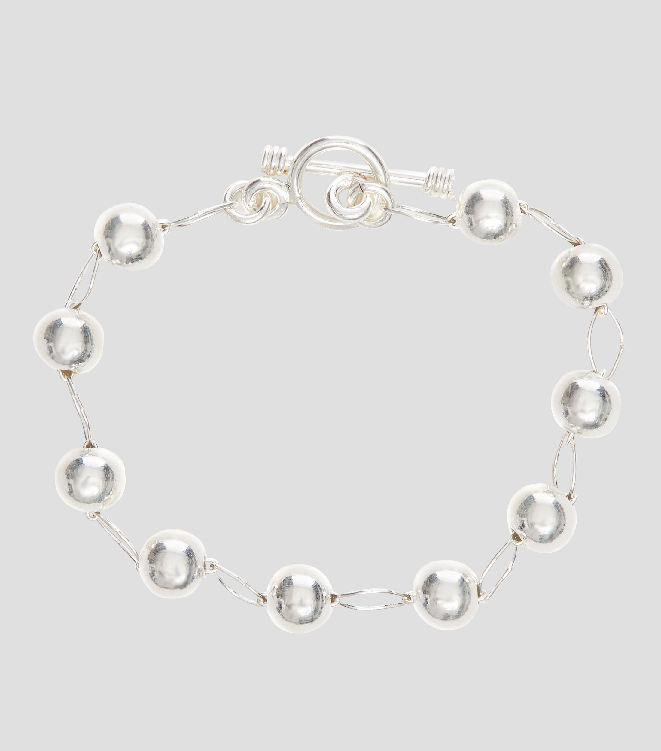 Pulsera de bolas en plata .925 Mujer