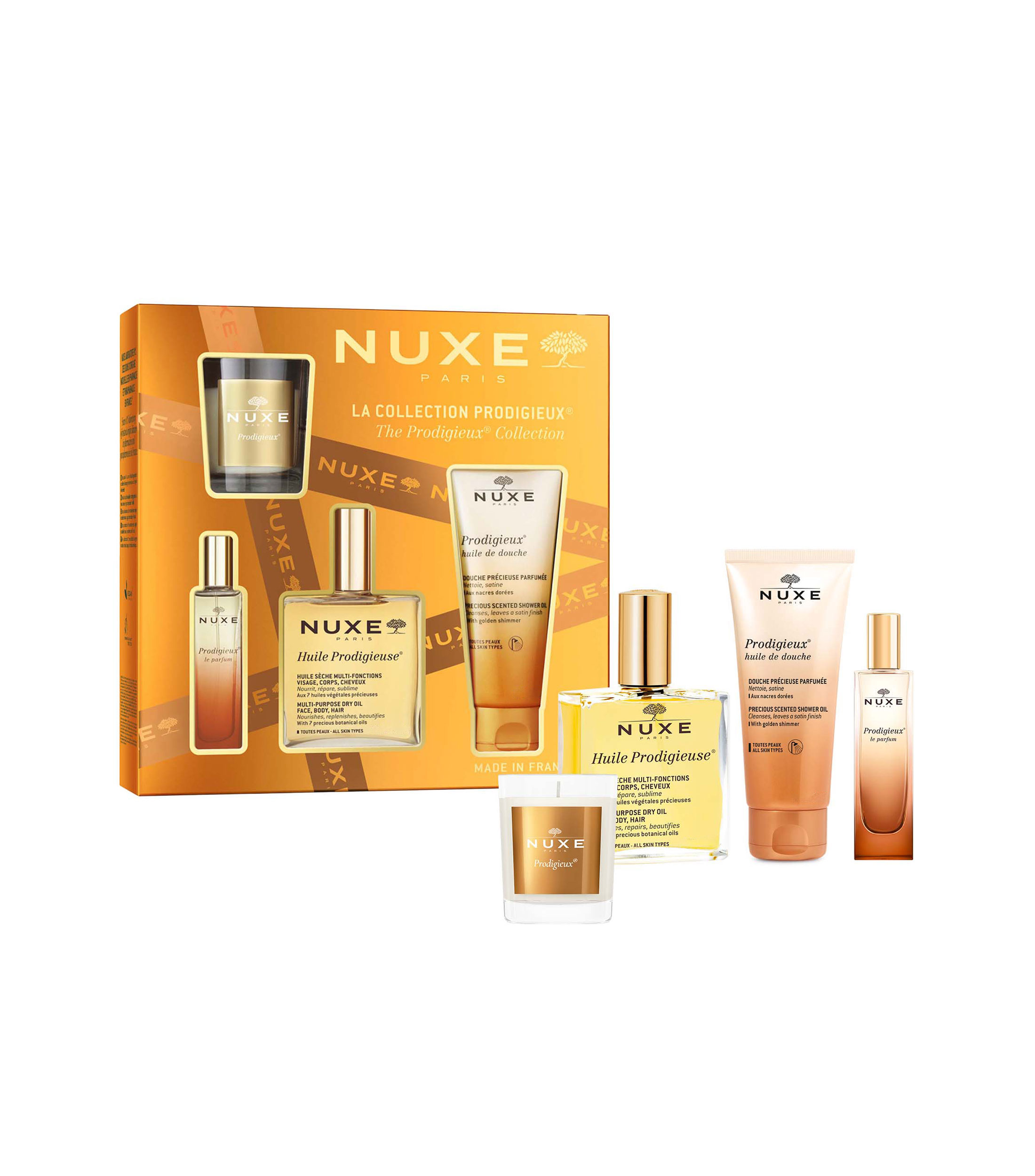 Set rutina completa prodigieux con huile prodigieuse Unisex