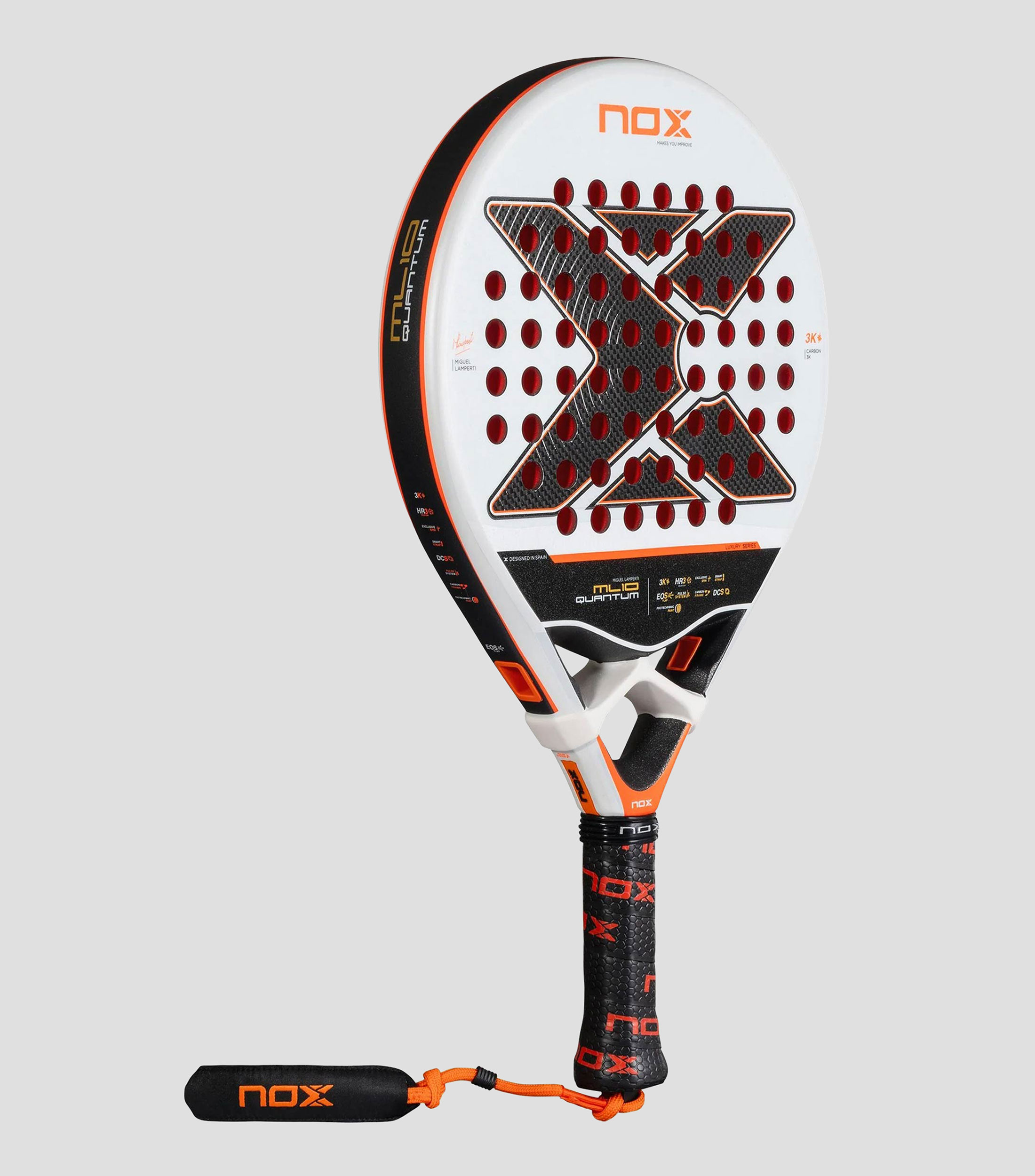 Pala para pádel ML 10 Quantum by Miguel Lamperti Hombre