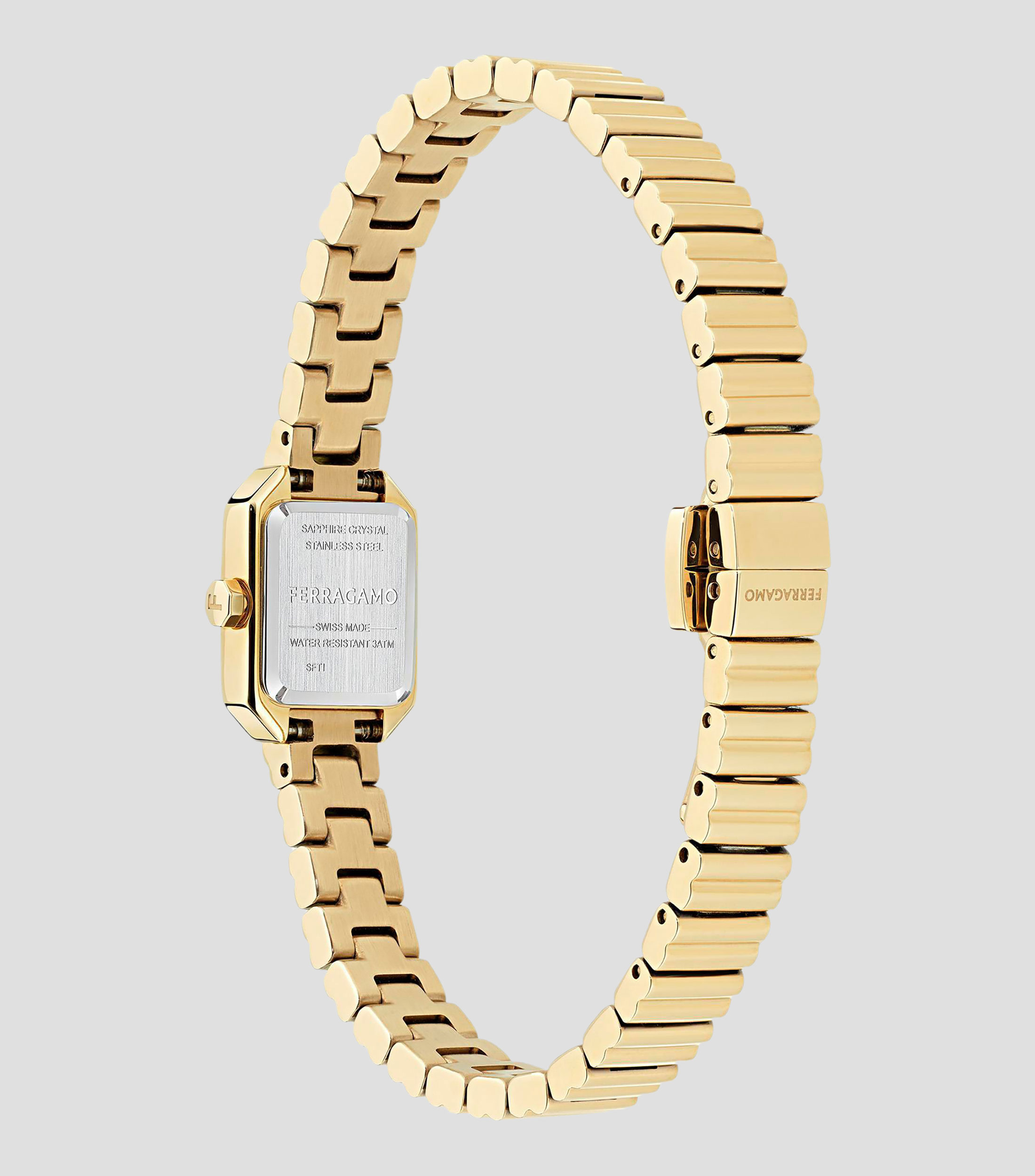 Reloj para Mujer Crystal Tank Petite Casual Blanco