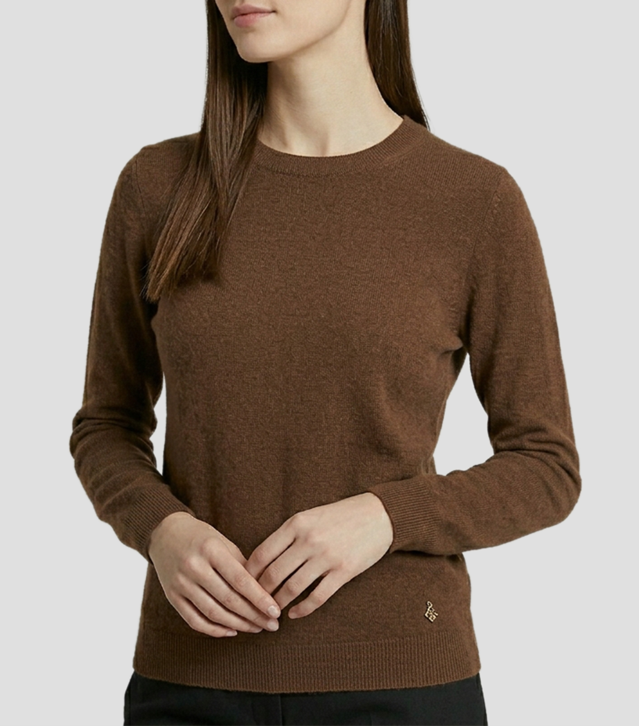 Suéter cuello redondo Mujer