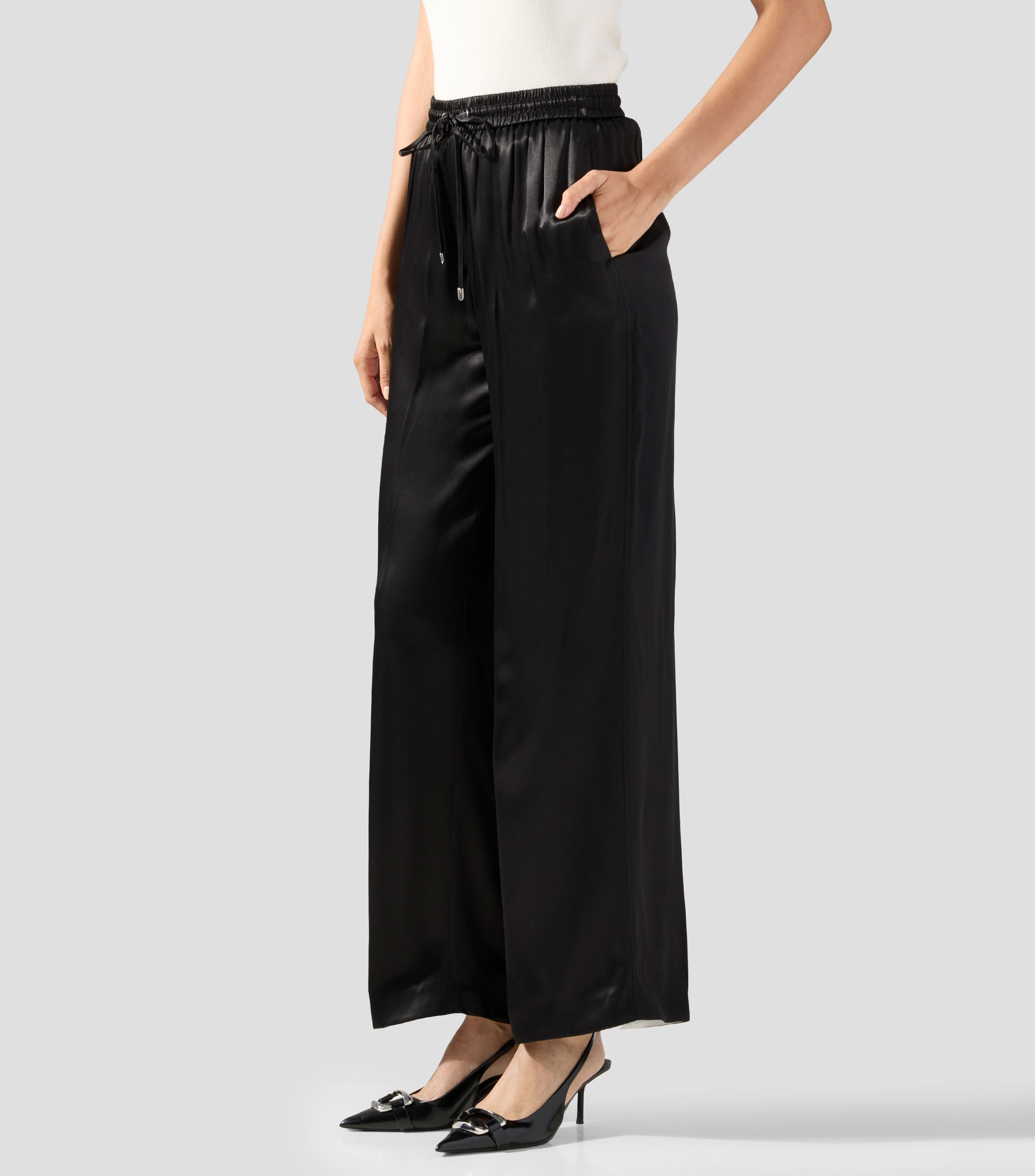Pantalón liso Mujer