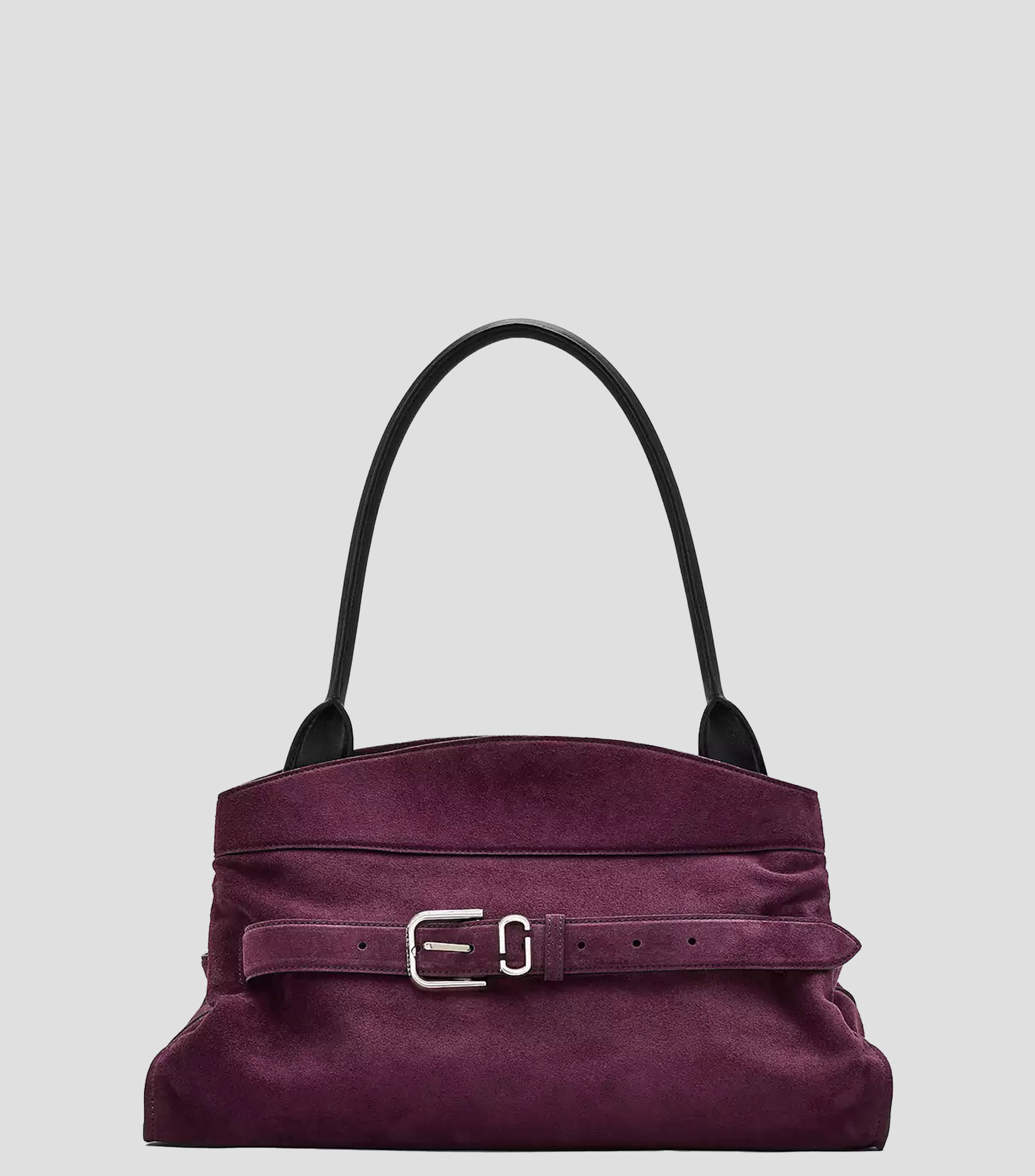 Bolsa Satchel en piel lisa Mujer