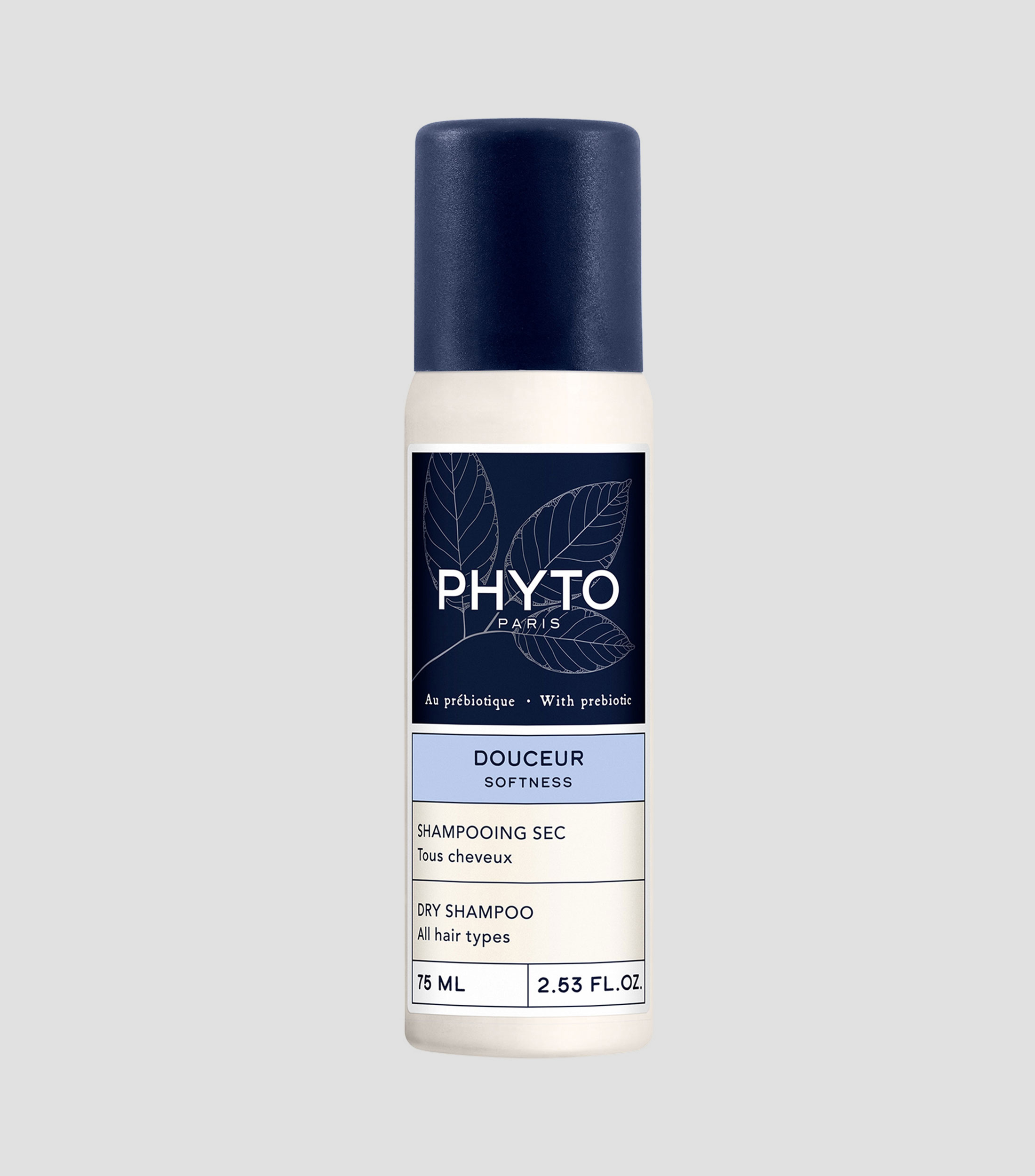 Shampoo Seco de Uso Frecuente Phyto Softness, 75 ml