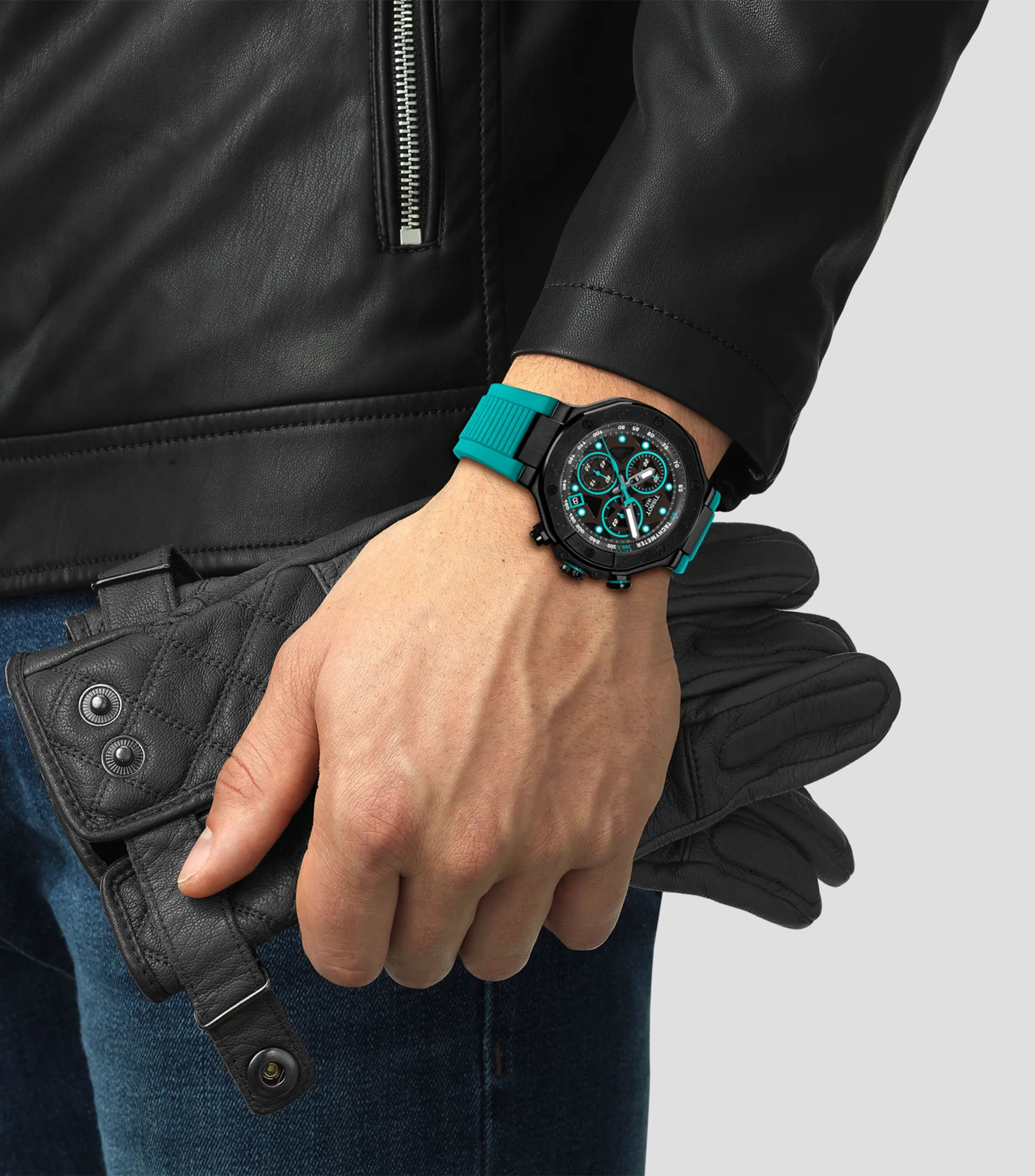 Reloj para Hombre T-Race Deportivo Negro