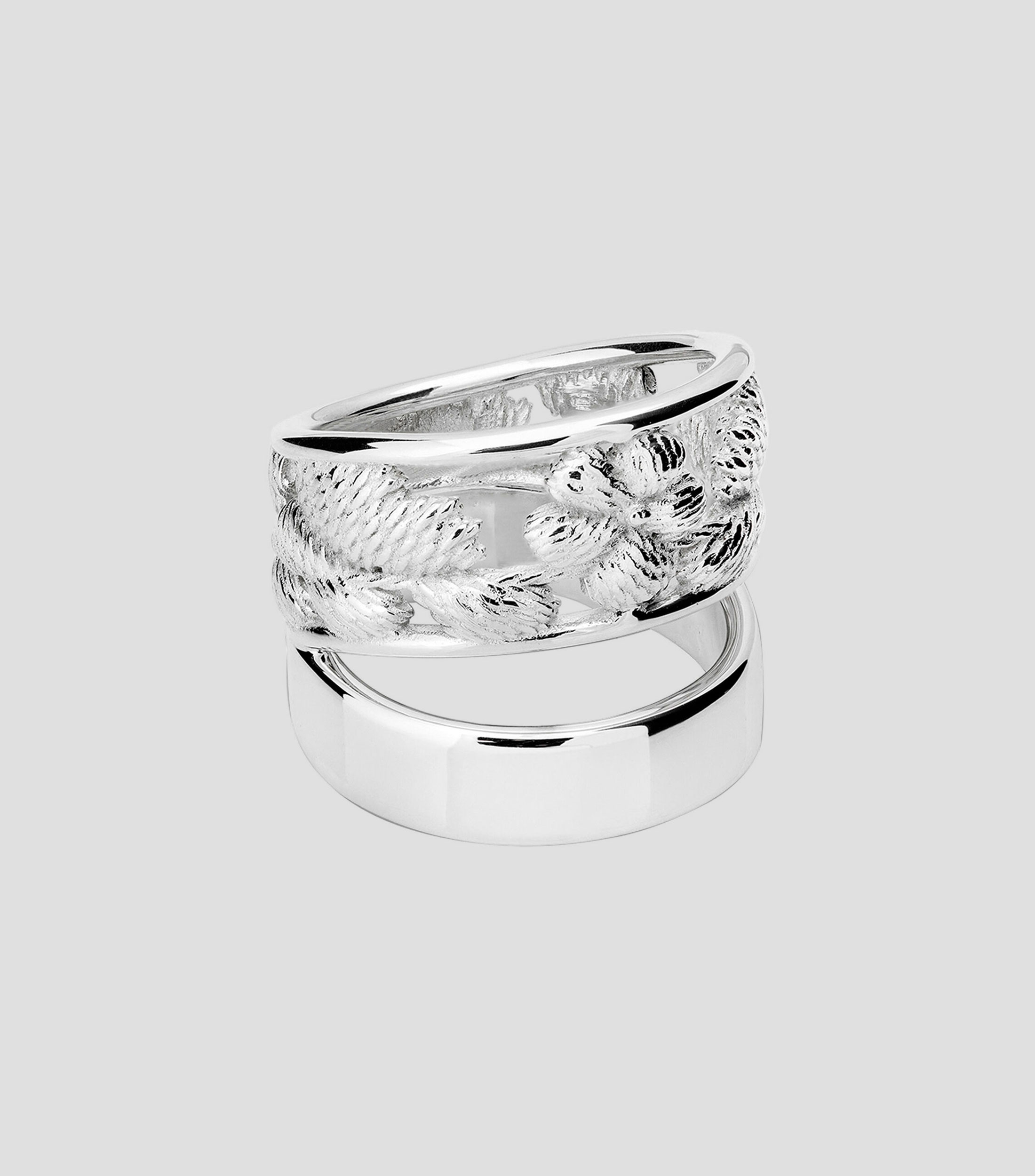 Anillo Bordados Abanico Mujer