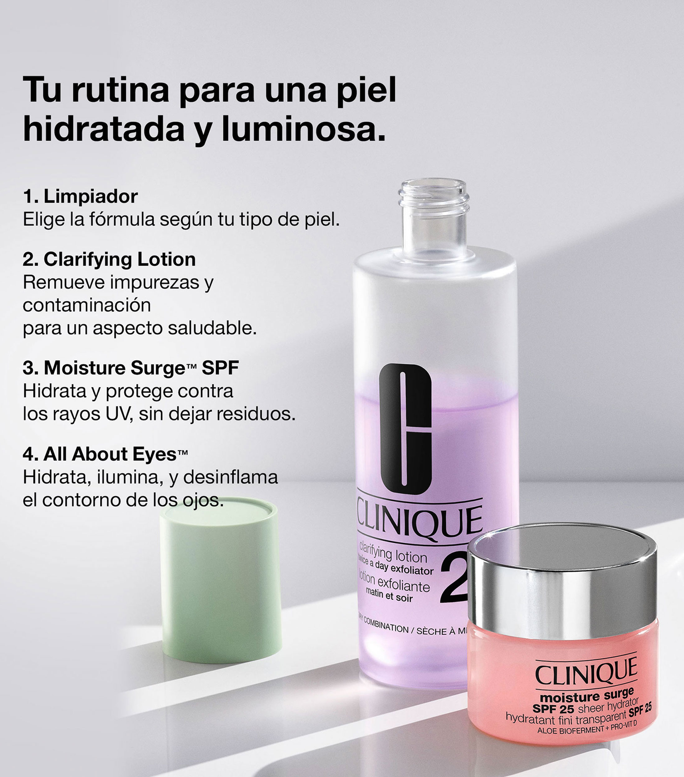 Crema para el rostro hidratante Moisture Surge SPF 25 Sheer, 50 ml