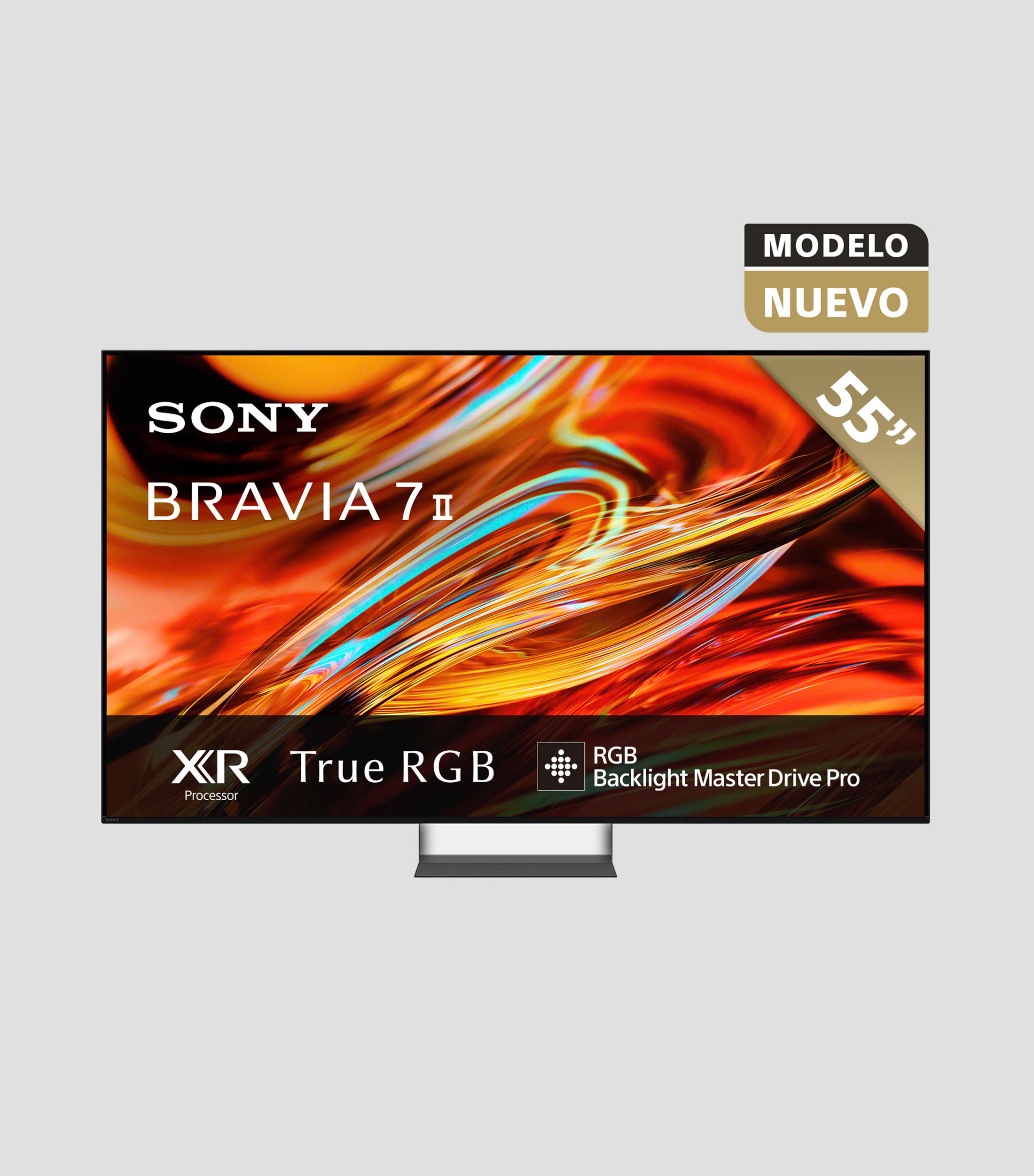 Pantalla 55 Pulgadas Plana LED RGB 4K BRAVIA 7 II K55XR70M2