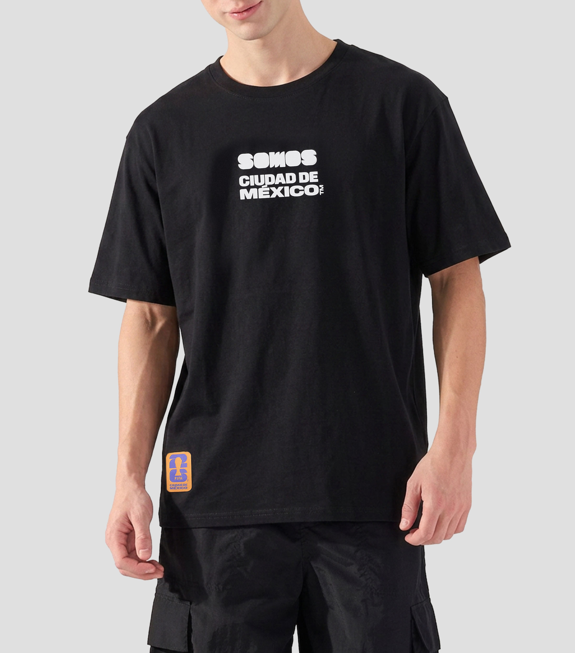 Playera Ciudad de México cuello redondo manga corta estampada Hombre