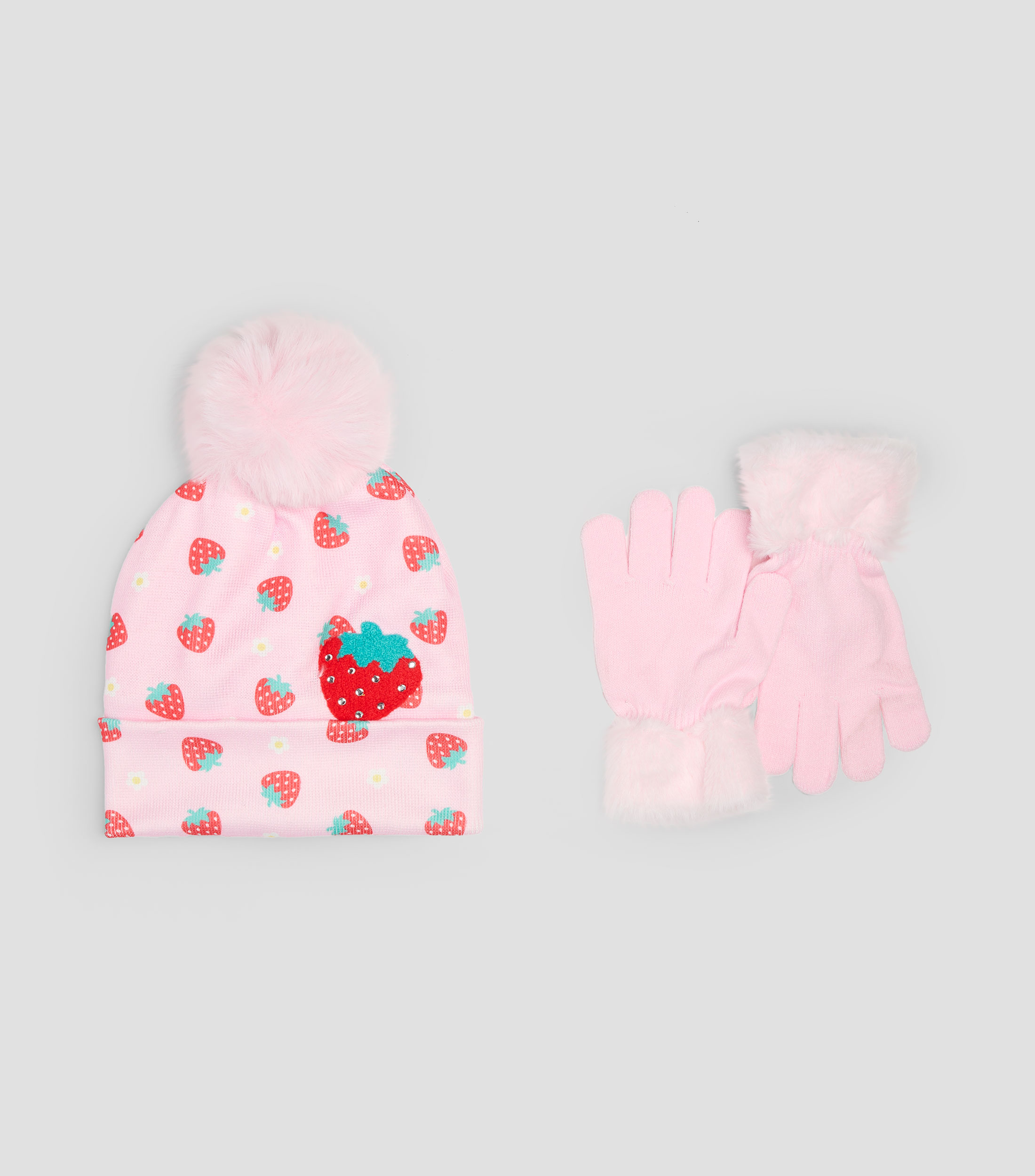 Set gorro y guantes Niña