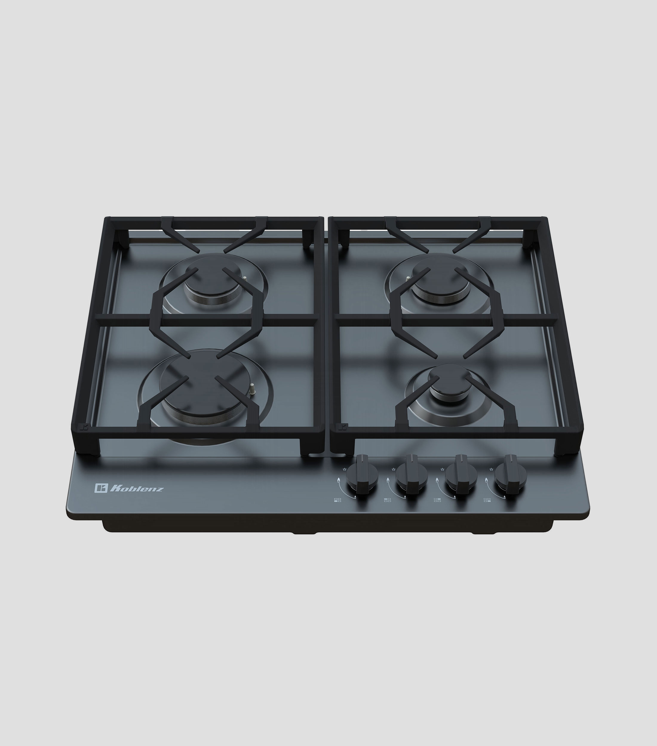 Parrilla empotrable a Gas LP 4 quemadores
