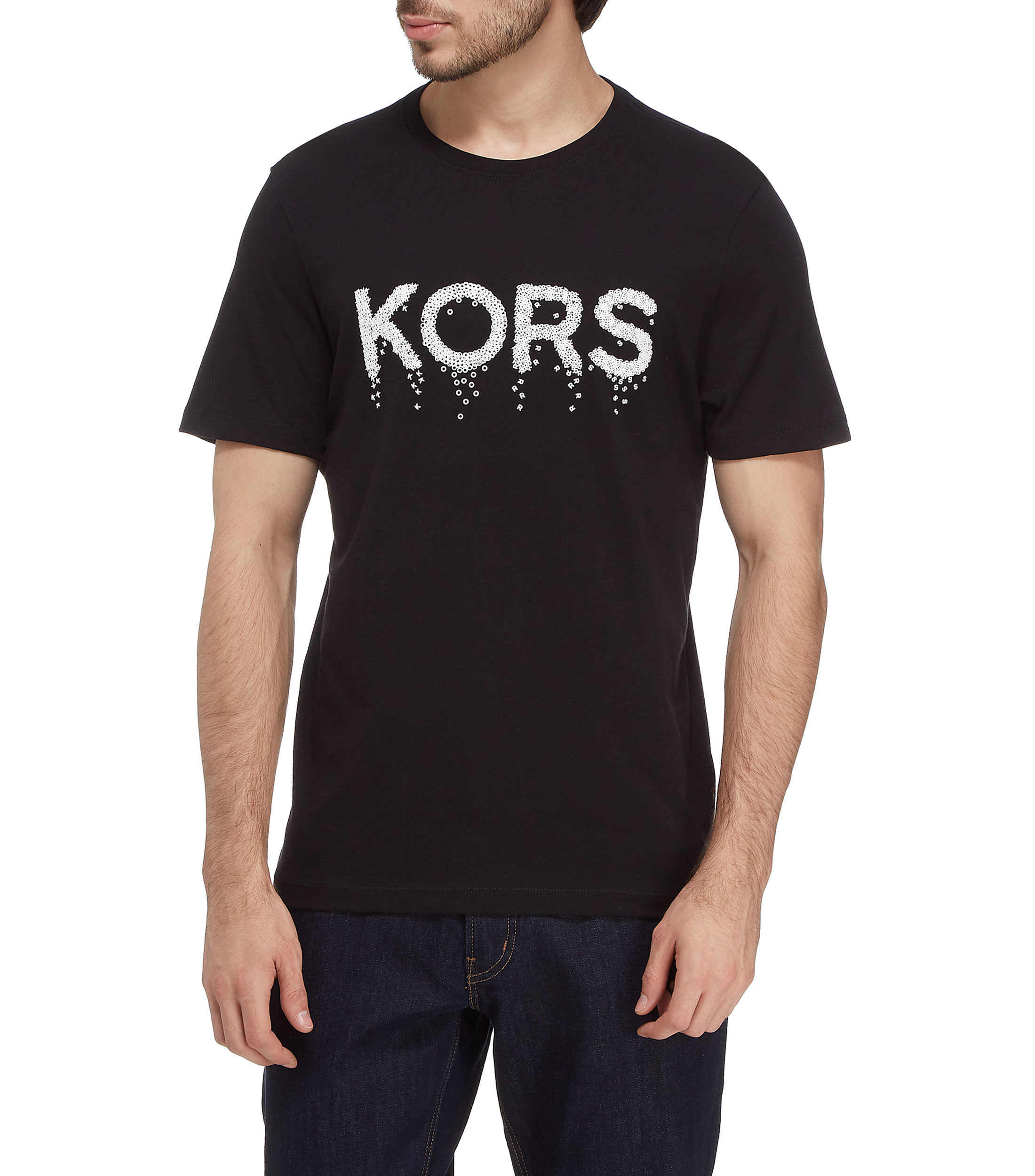 Playera Negra Playera Michael Kors Hombre Precio Playeras Y