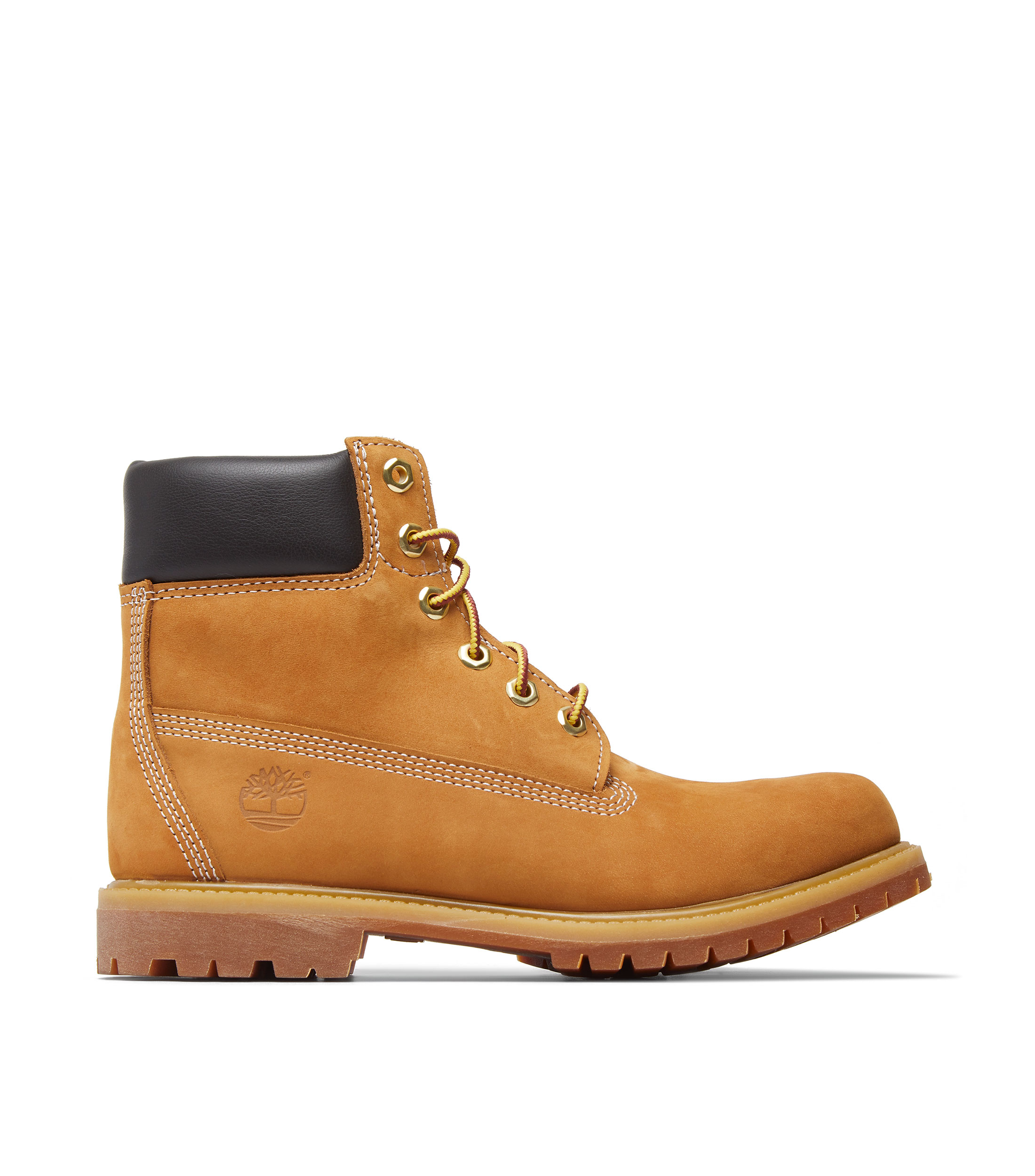 Timberland: Botas cortas Premium 6 Amarillas en piel con bajo Mujer | El Palacio de Hierro