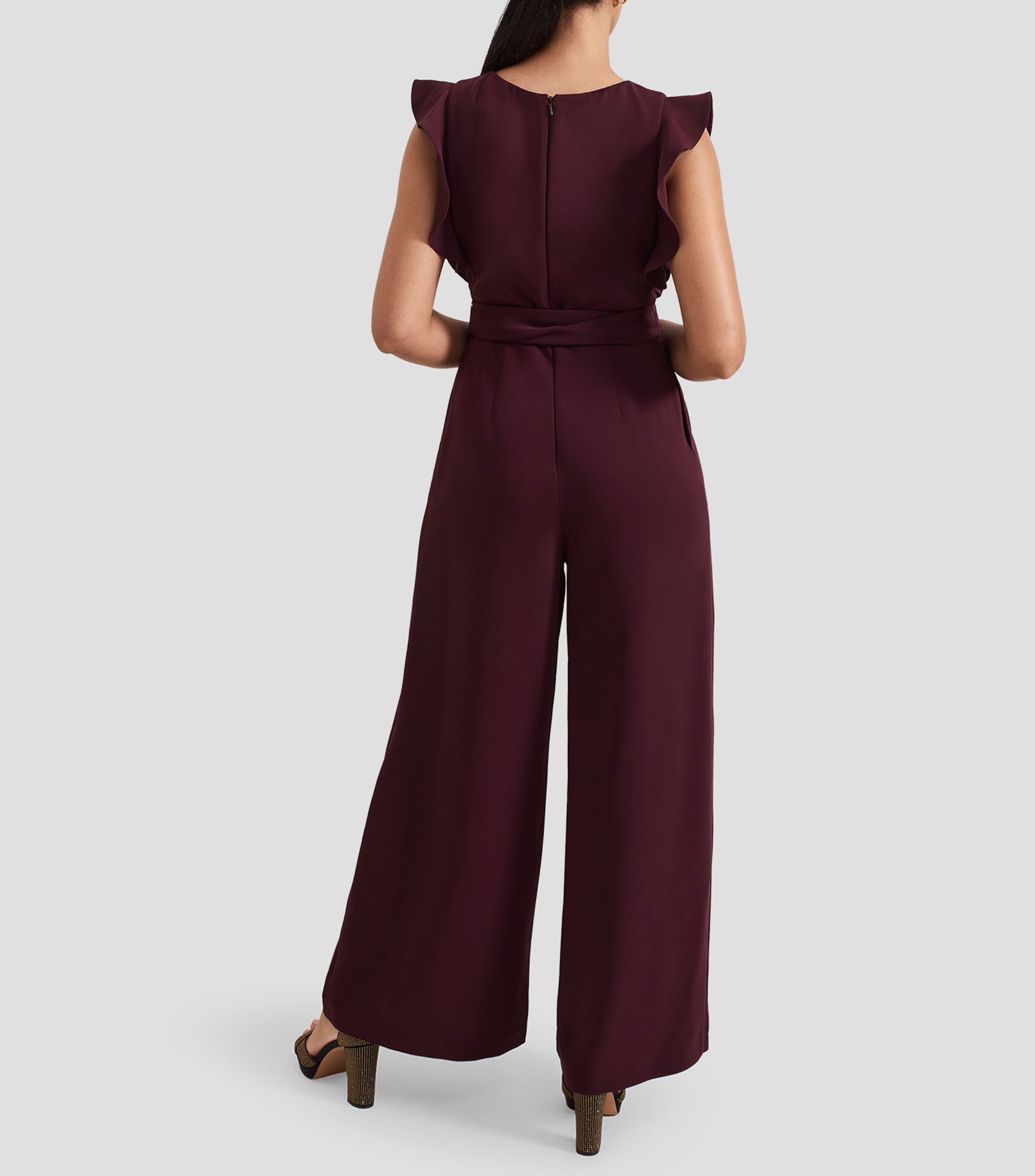 Jumpsuit de corte recto Mujer