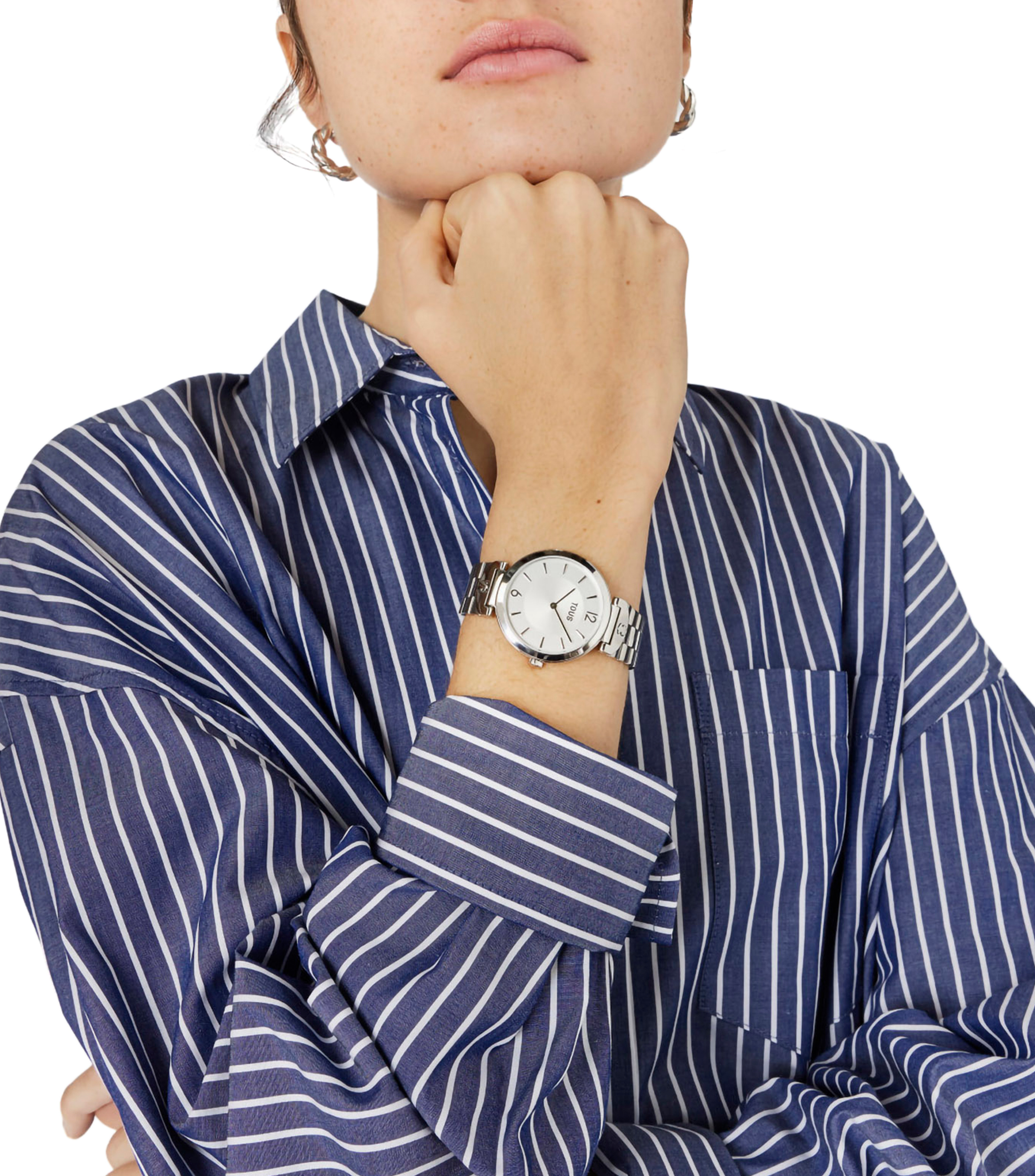 Reloj para Mujer S-Band Casual Plateado