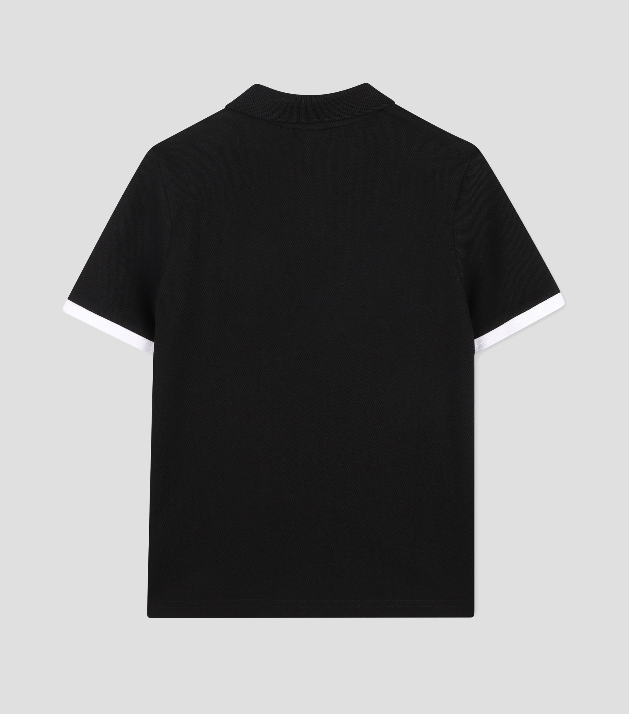 Playera tipo Polo de manga corta diseño sólido Niño