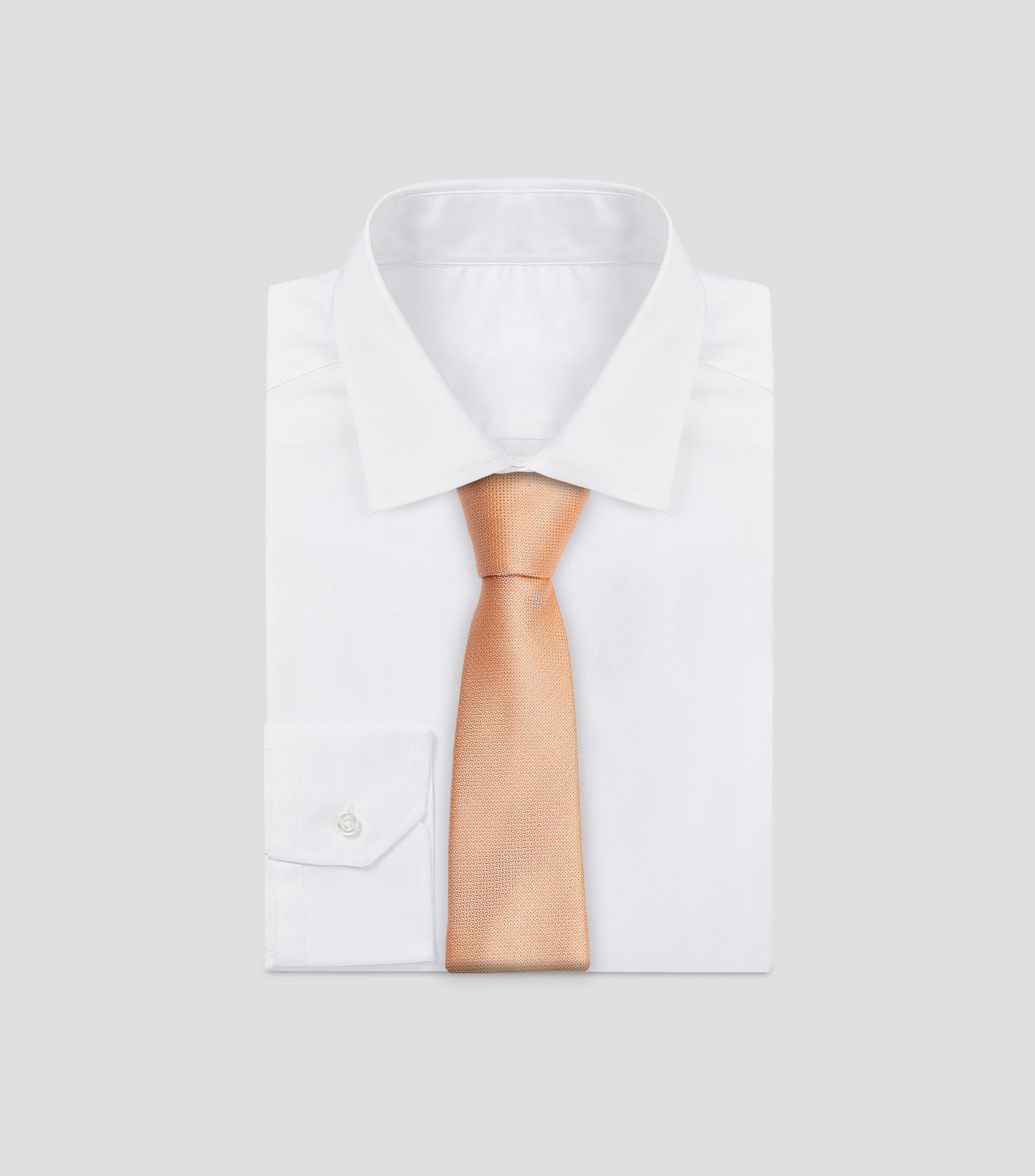 Corbata ancha con microdiseño