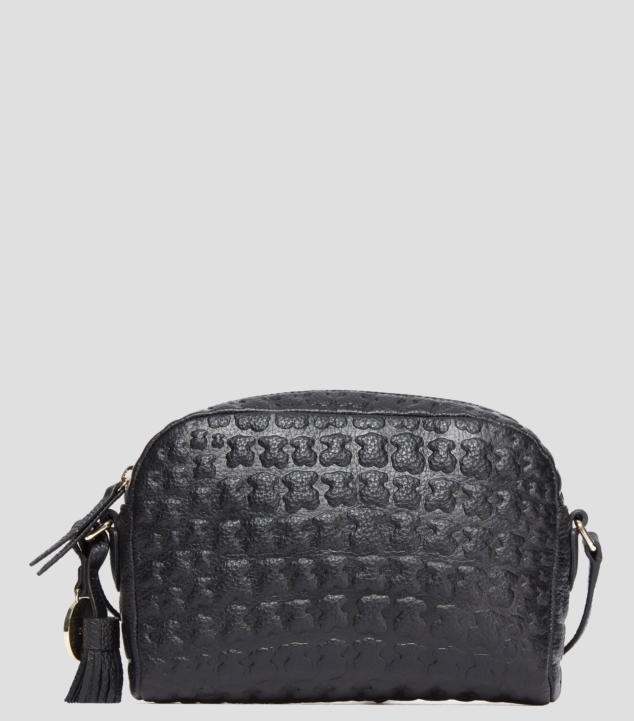 Bolso crossbody negro en piel Sherton Mujer