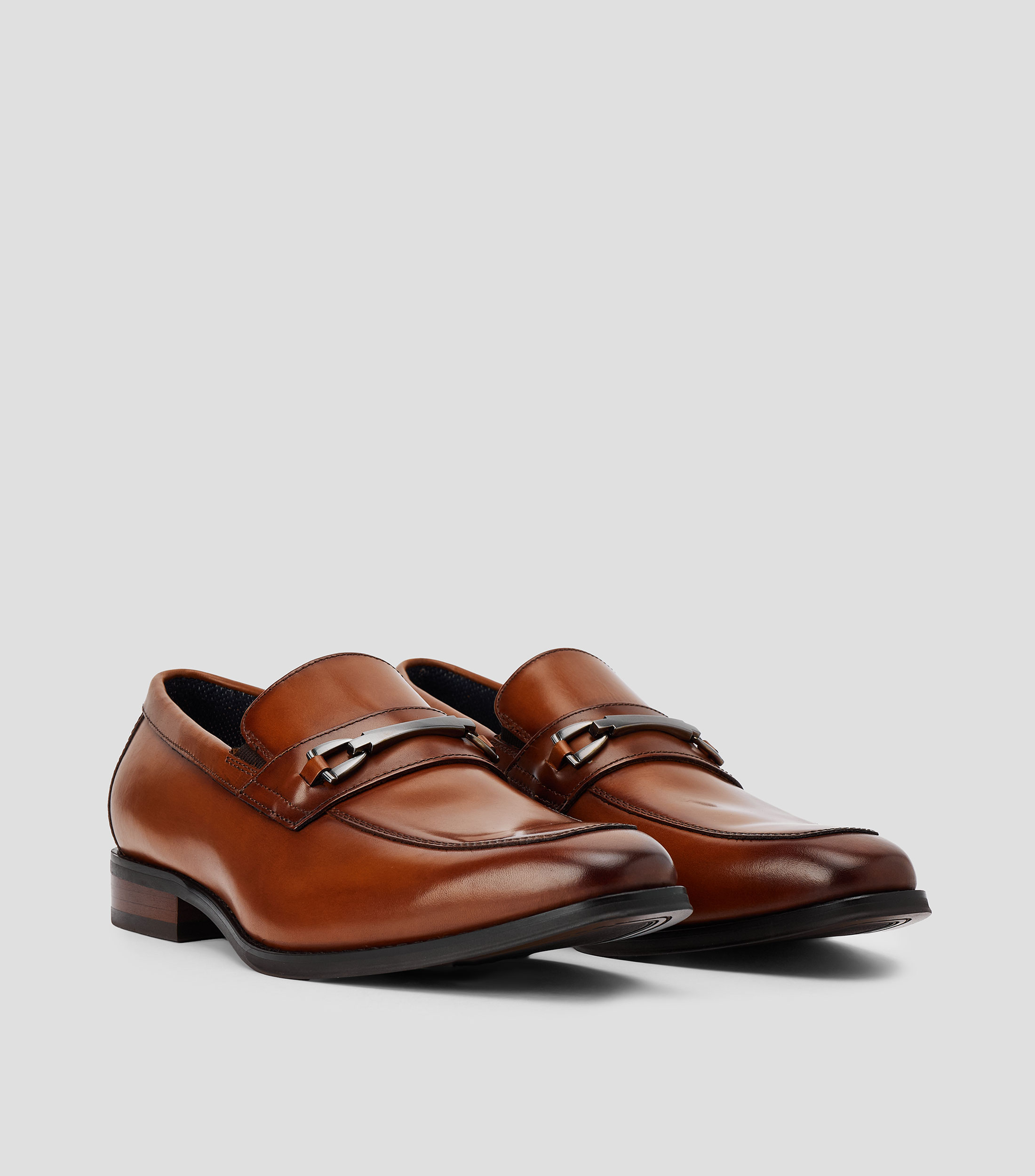 Zapatos de Vestir Derby en piel vacuna Hombre