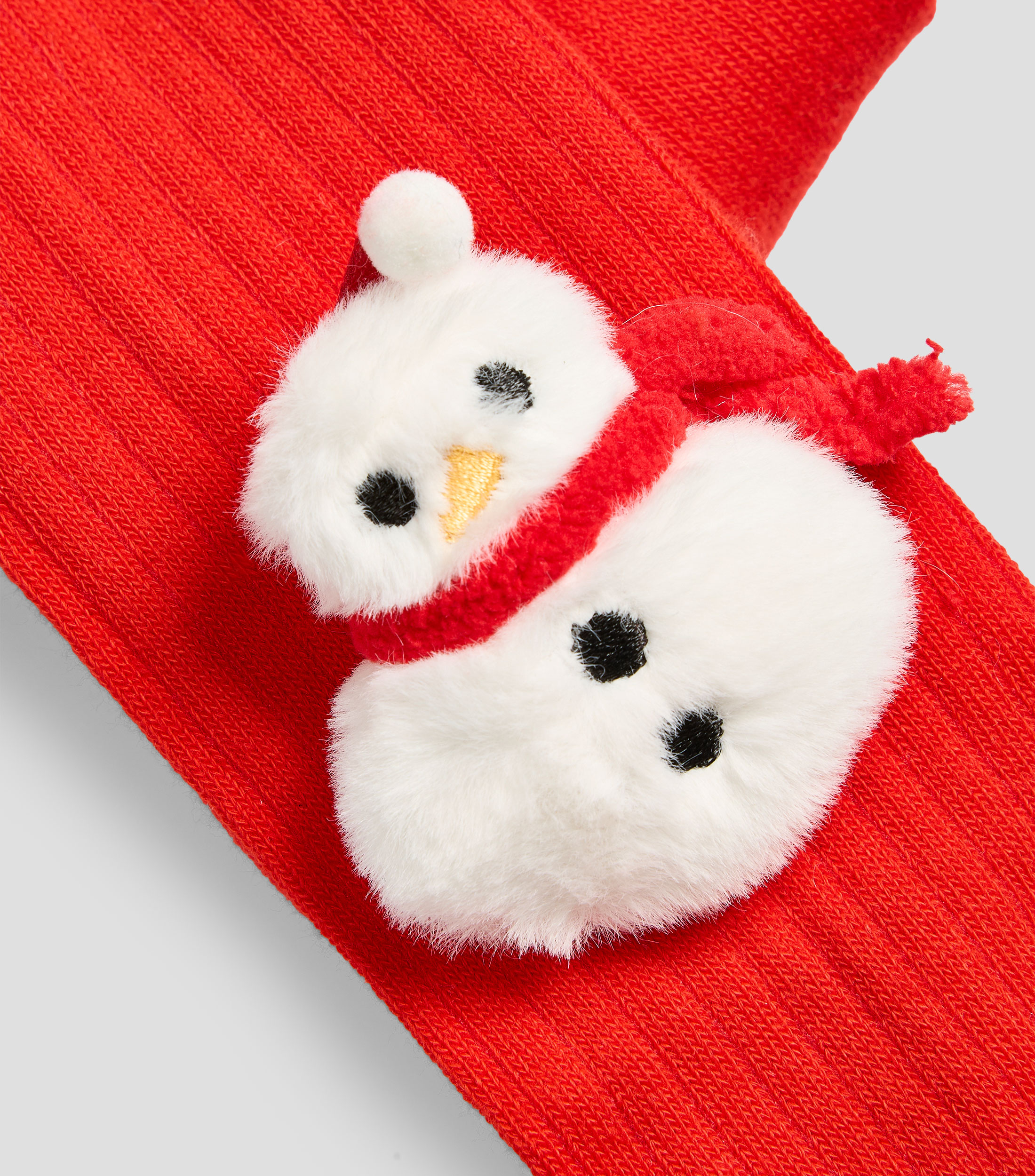Malla con muñeco de nieve Niña
