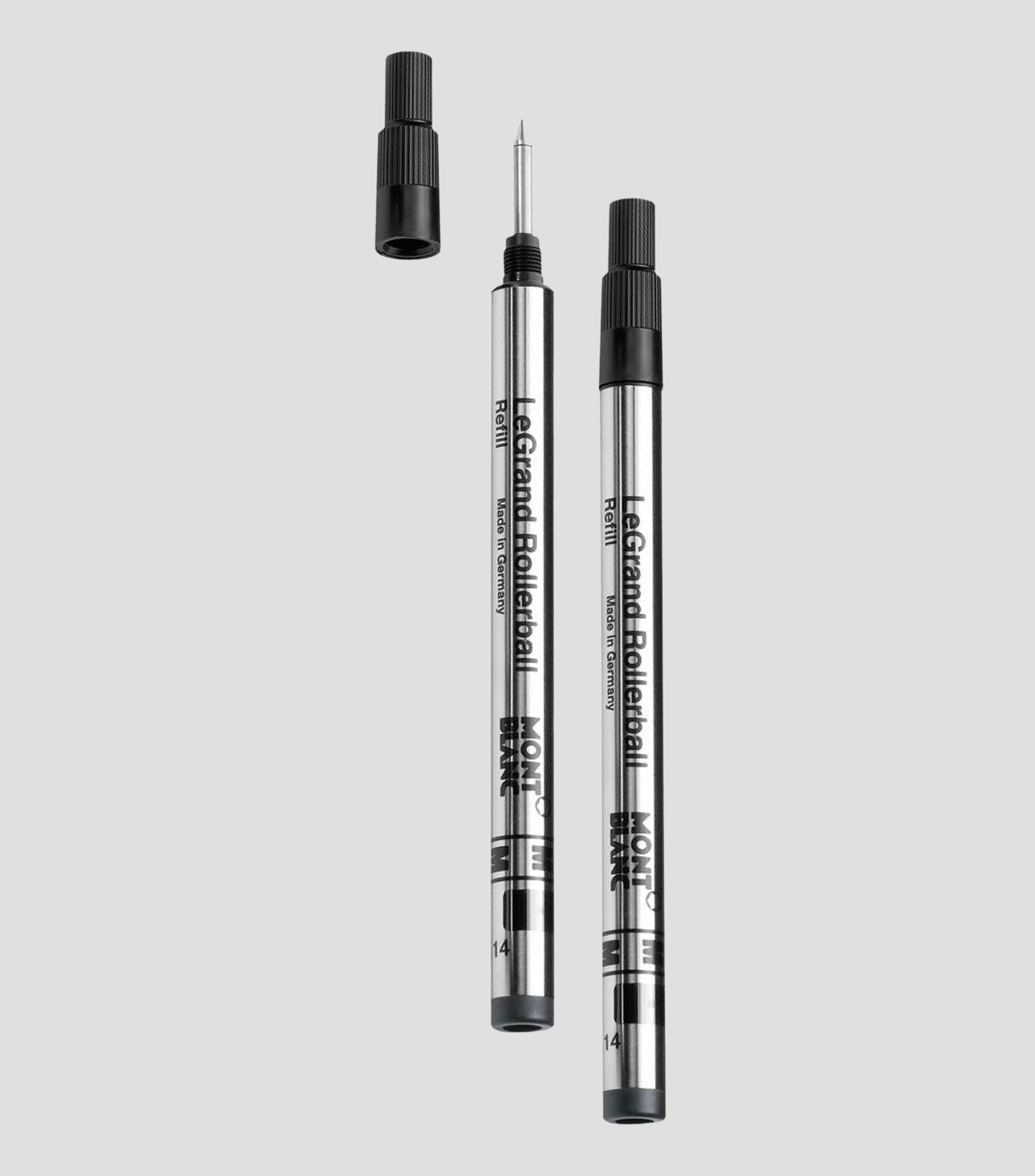Recambios para rollerball 2x1 Montblanc LeGrand, Mystery Black (M)