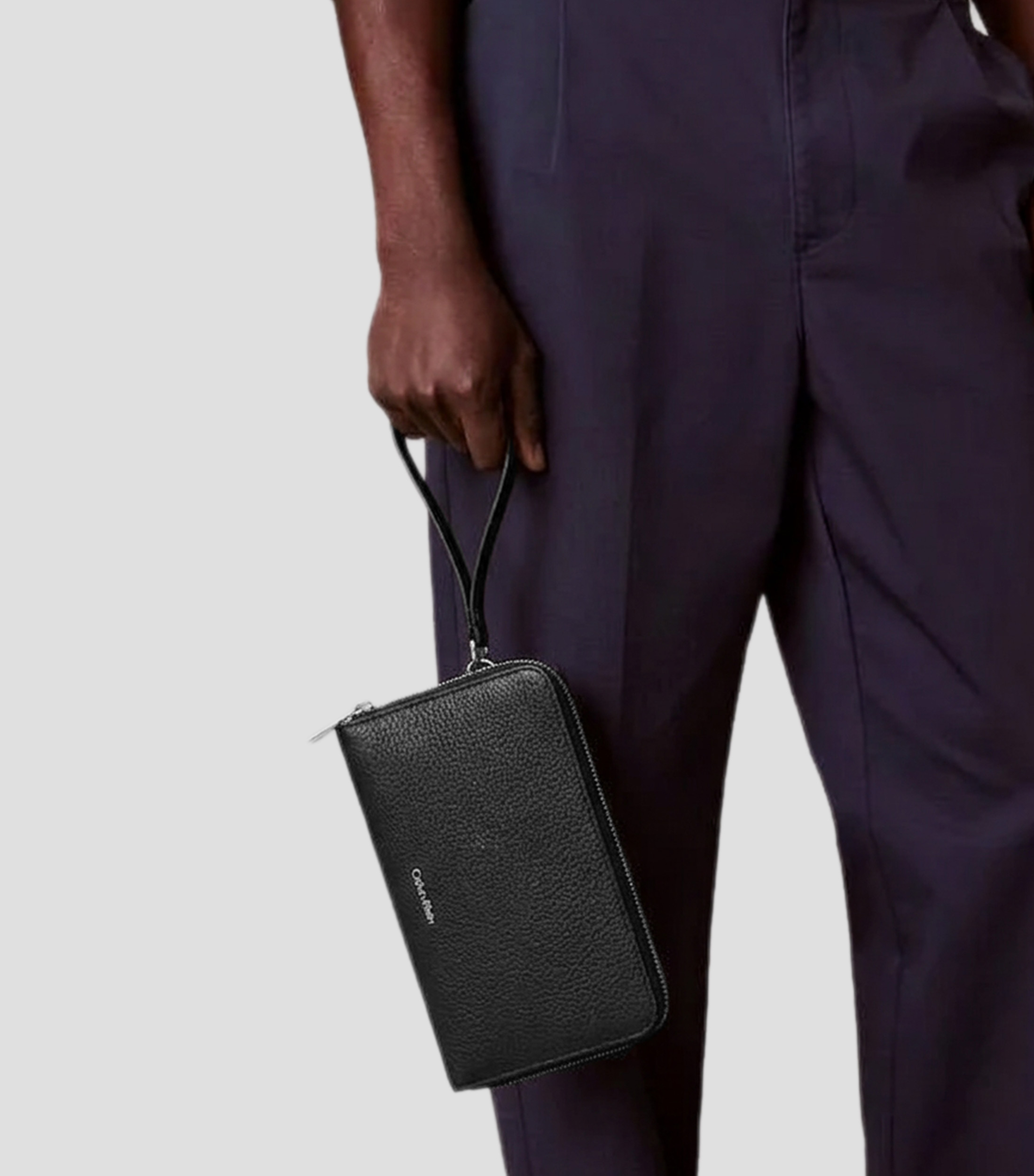 Pouch en cuero vacuno fantasía Hombre