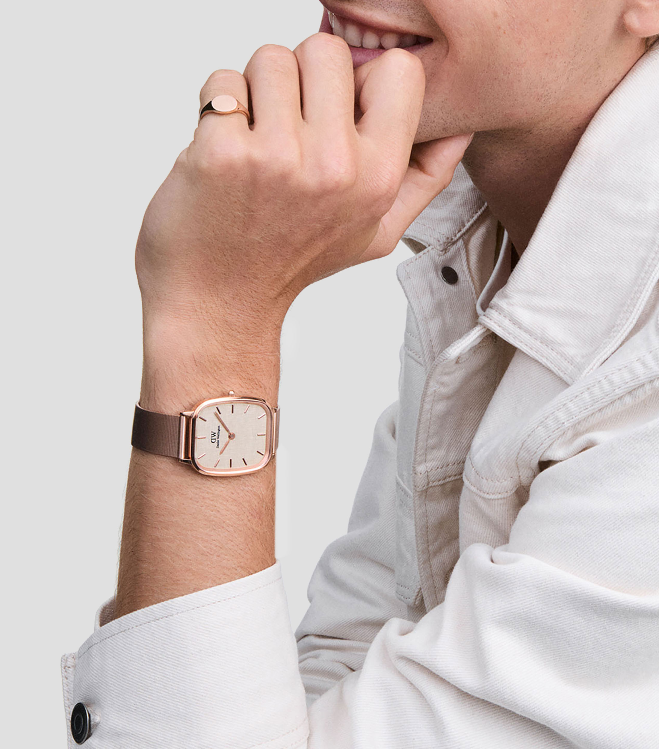 Reloj para Hombre Vintage Melrose casual dorado