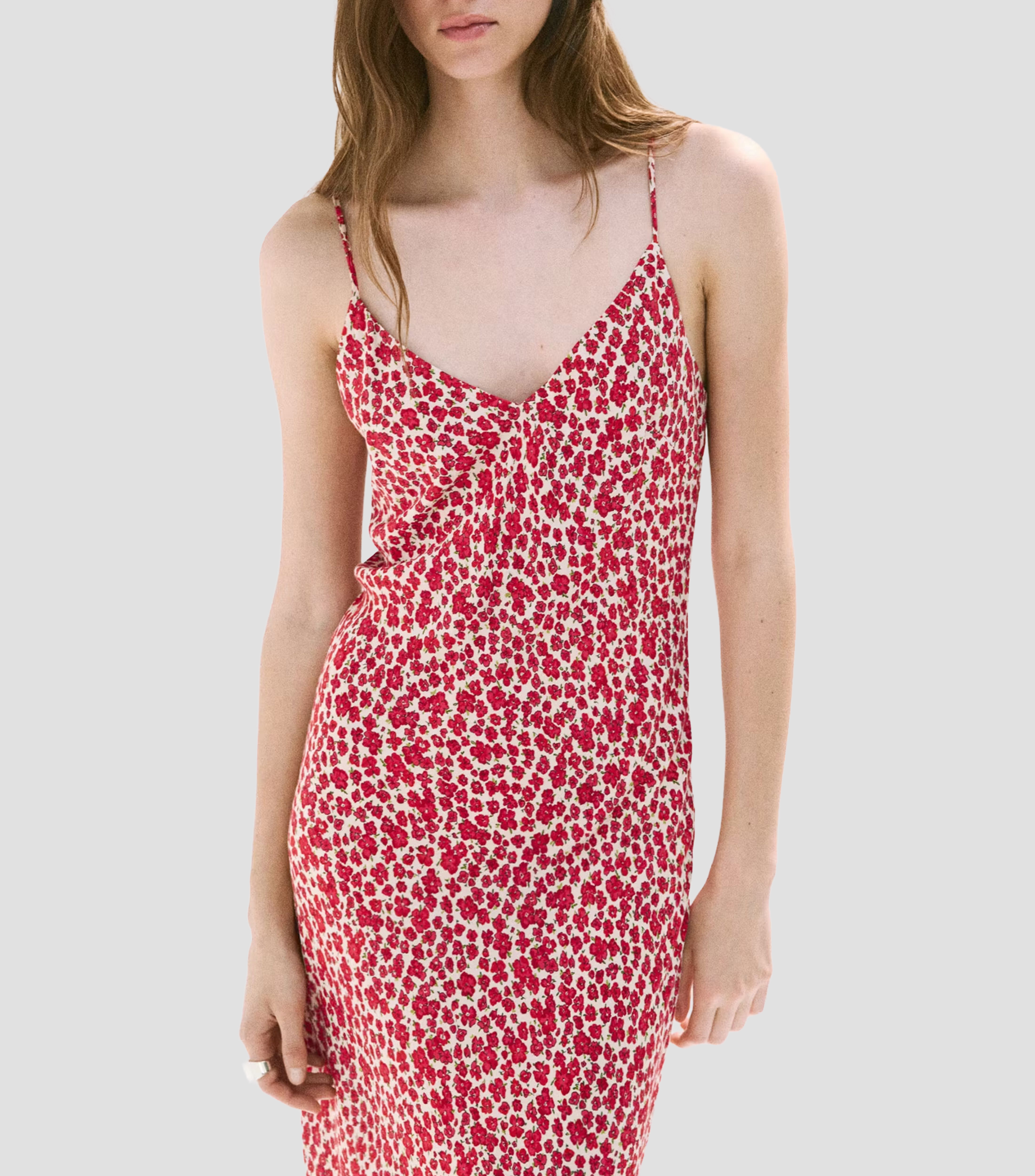Vestido casual midi estampado Kendal Mujer