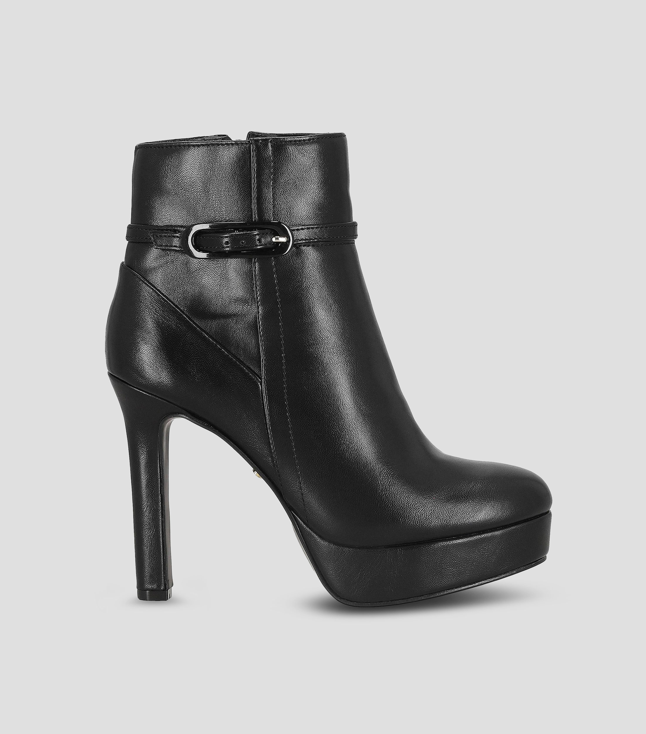 Botines Wenicog con tacón alto delgado lisos Mujer