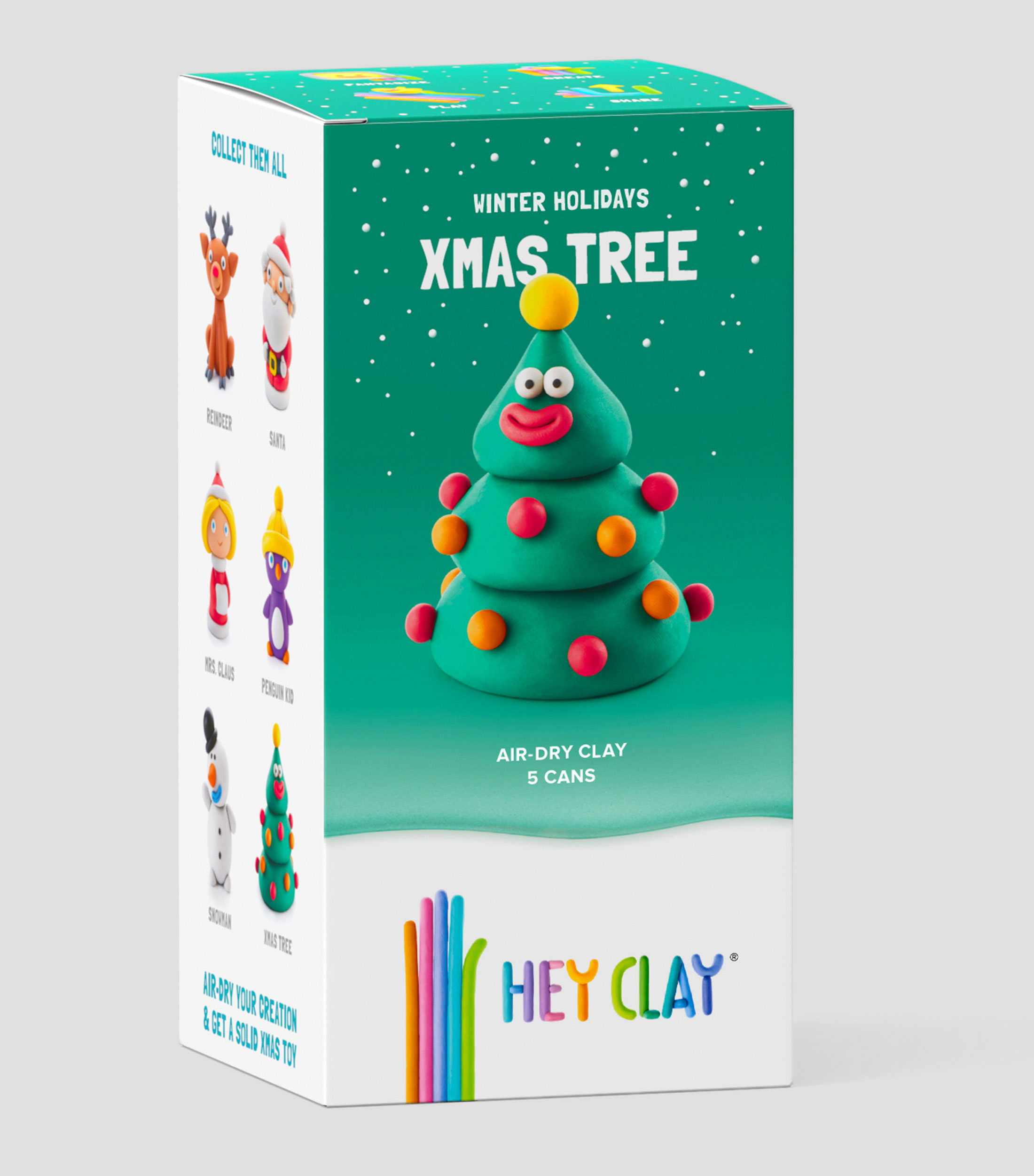 Playset de arcilla Series Seasonal, Xmas Tree