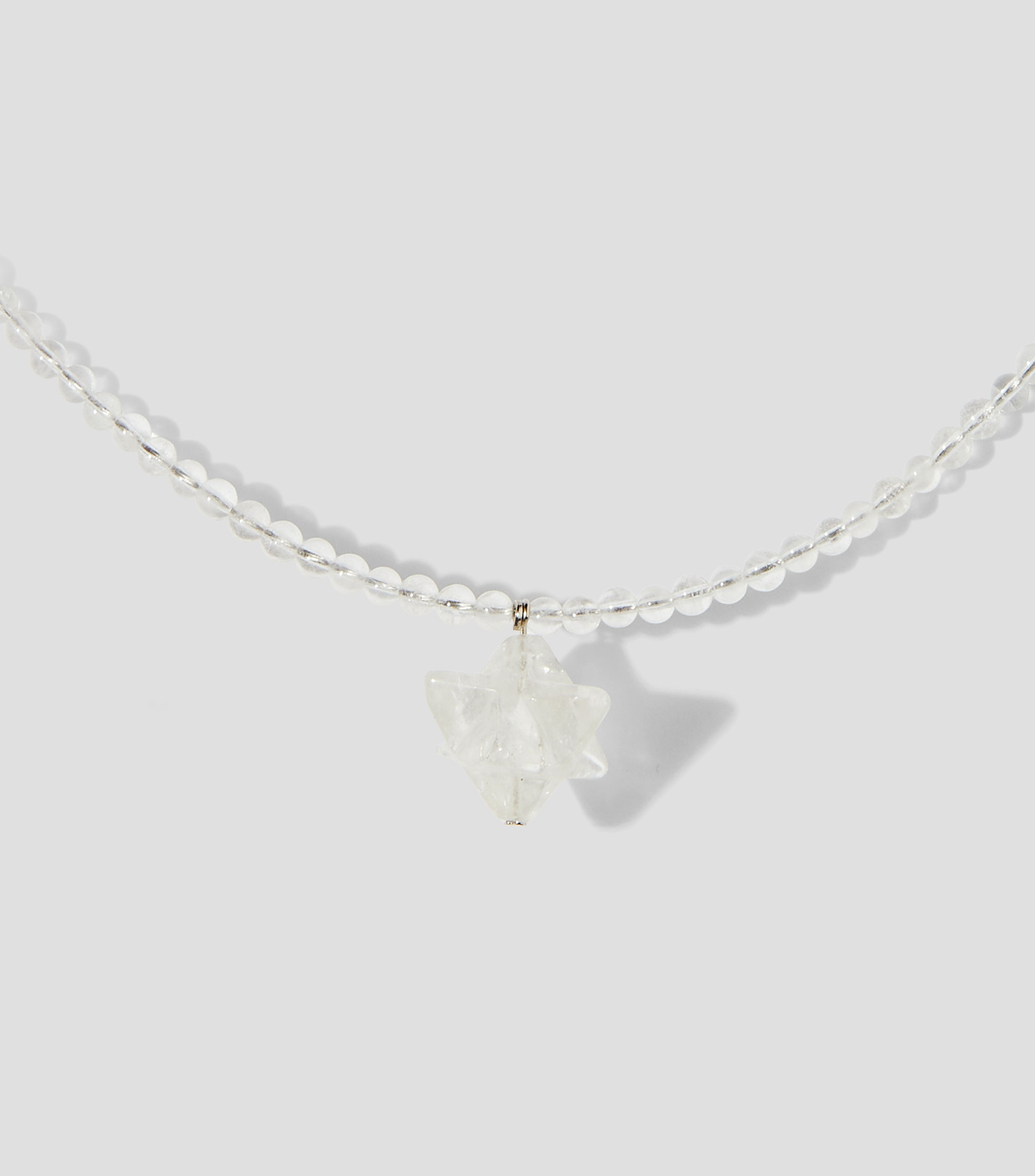 Dije estrella blanco Hombre