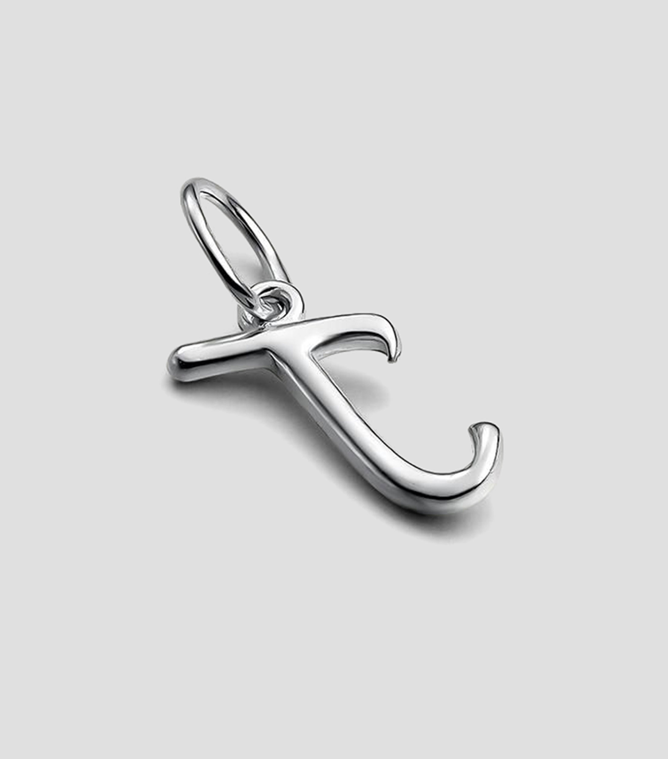 Charm letra "J" en plata .925 Mujer
