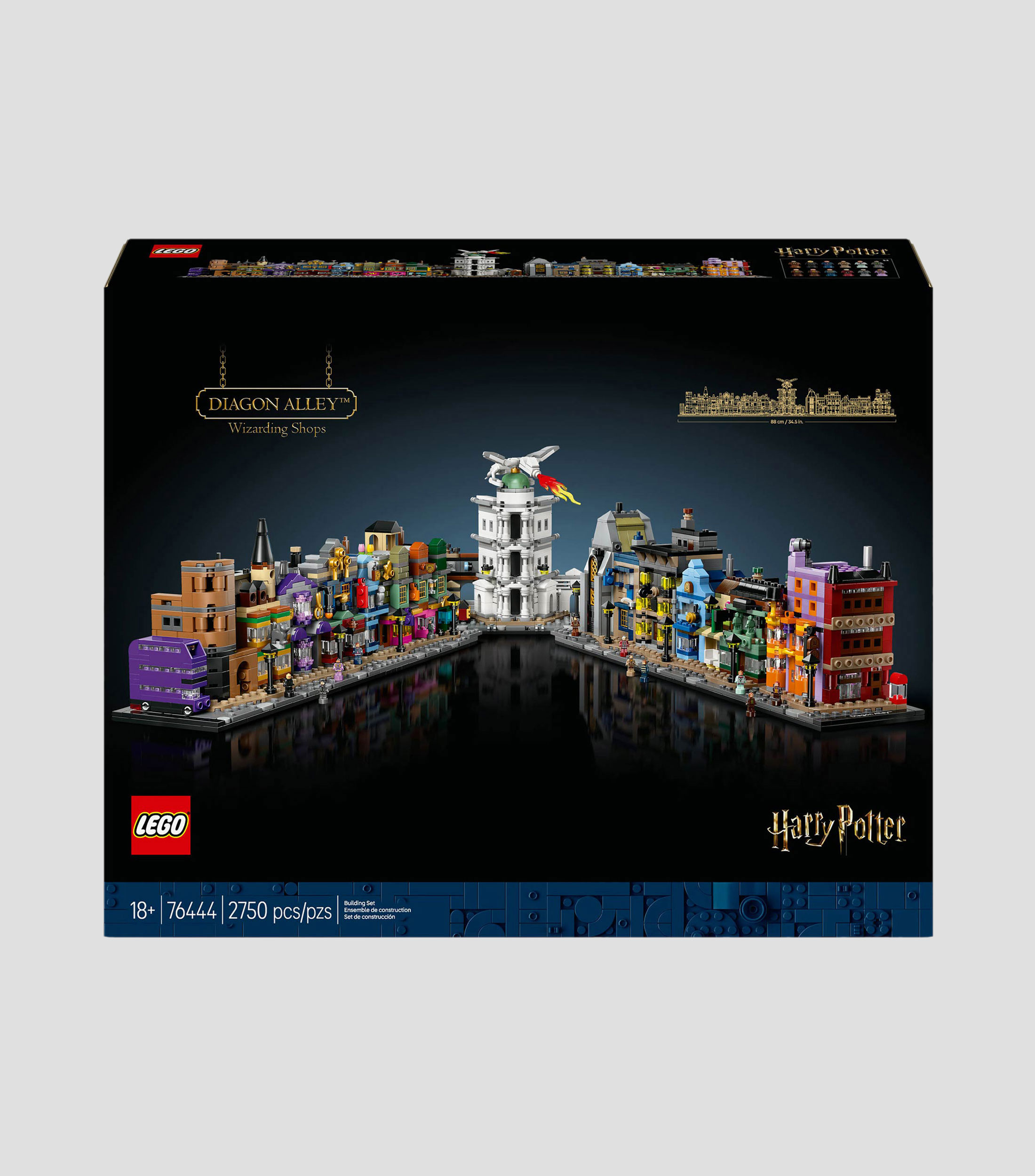 Lego Harry Potter Tiendas Mágicas del Callejón Diagon 76444