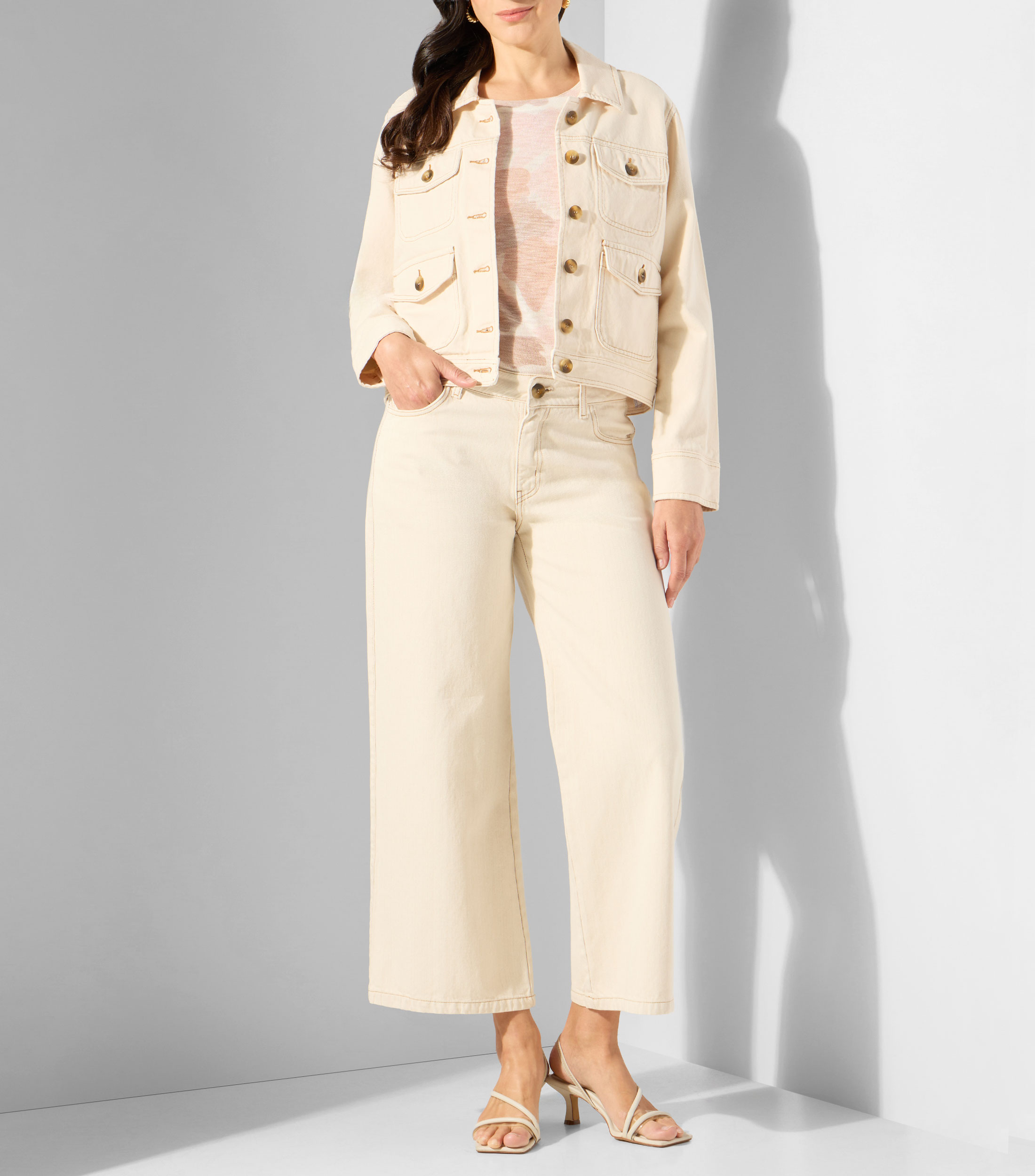 Jeans acampanado Mujer