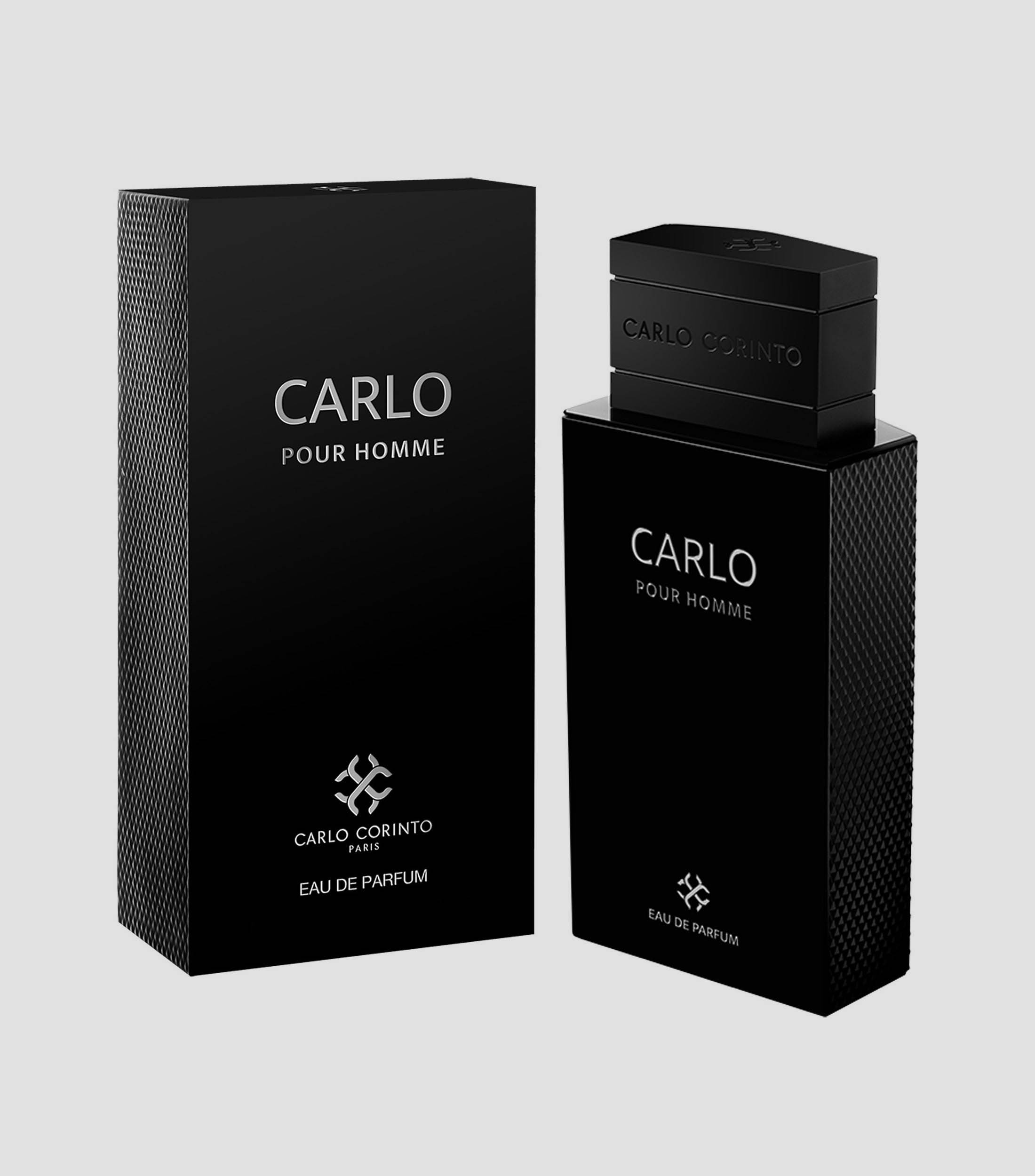 Perfume Carlo Pour Homme, Eau de Parfum, 100 ml para Hombre