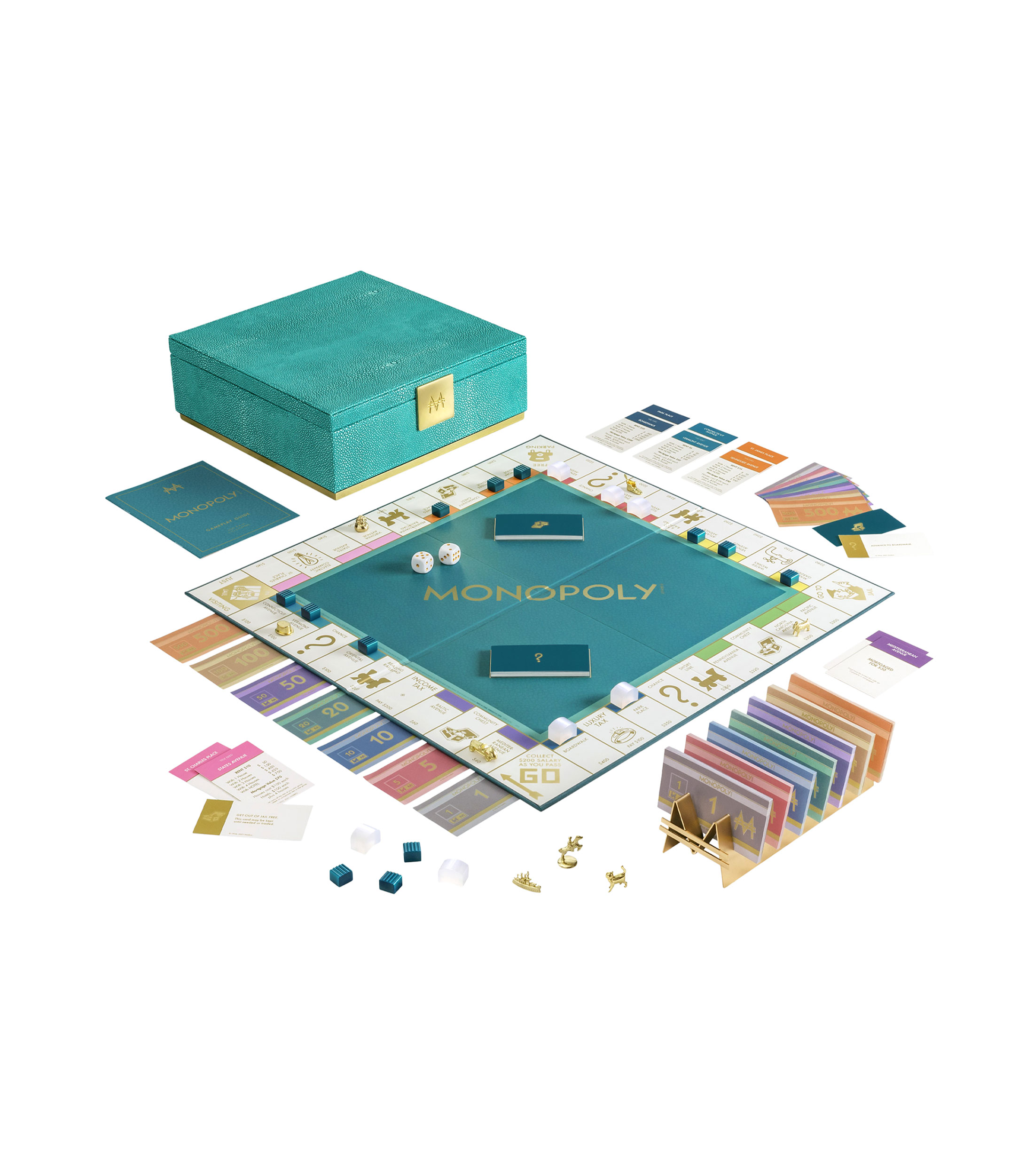 Juego de Mesa, Monopoly Del Mar Shagreen Edition