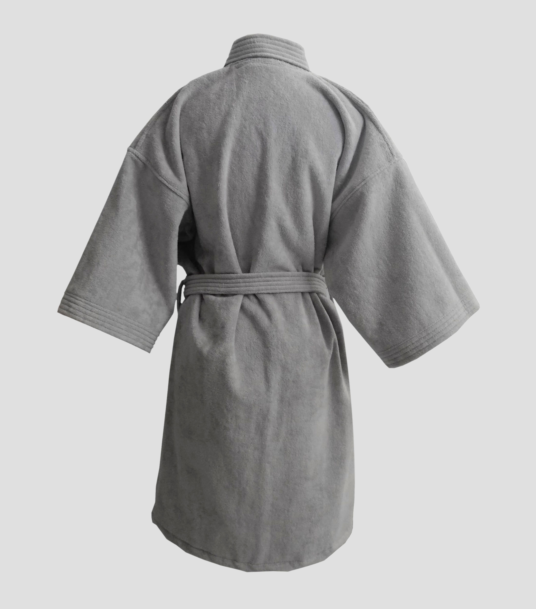 Bata de Bano gris Unisex