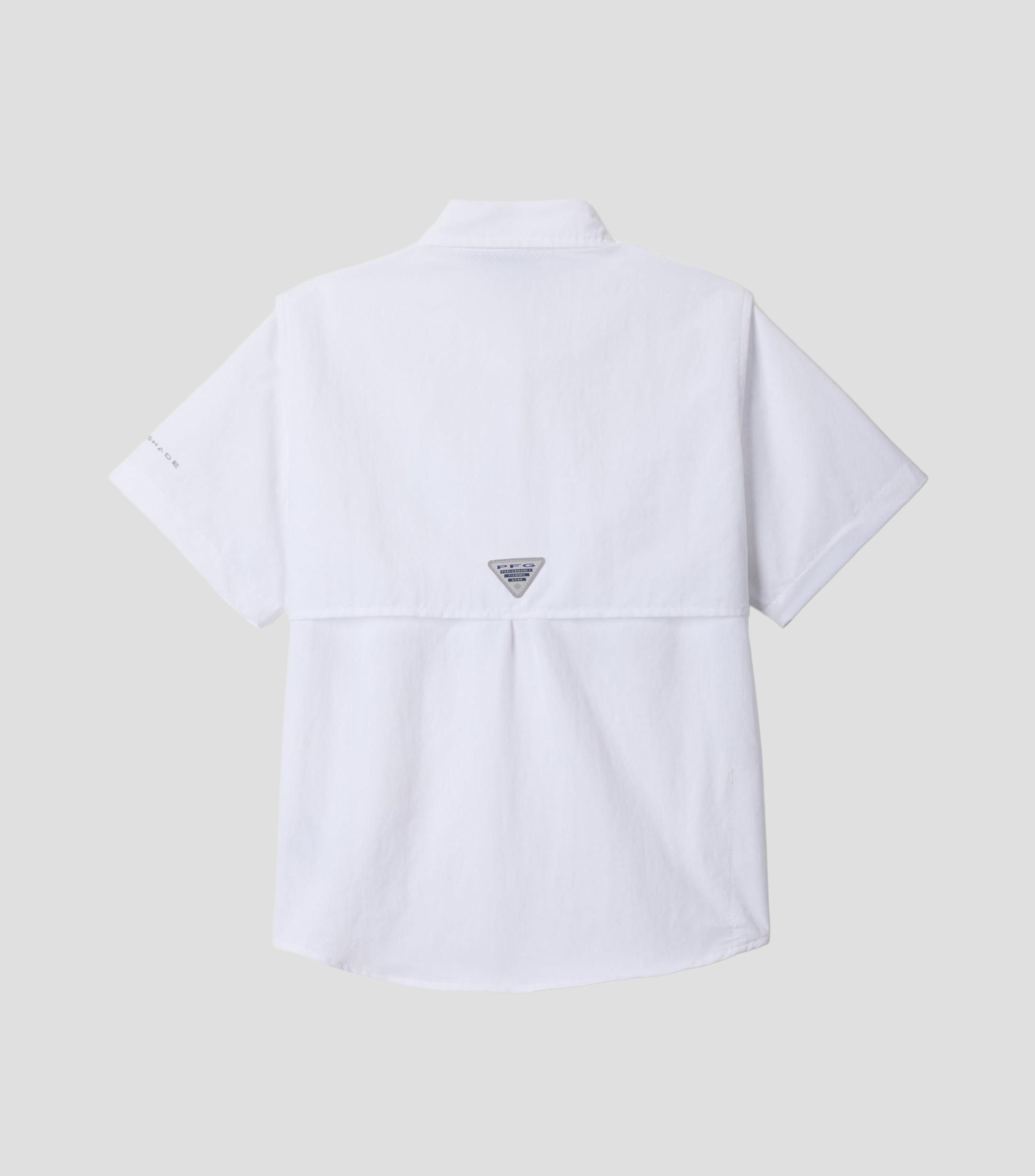 Camisa de pesca lisa manga corta Bahama II Niño