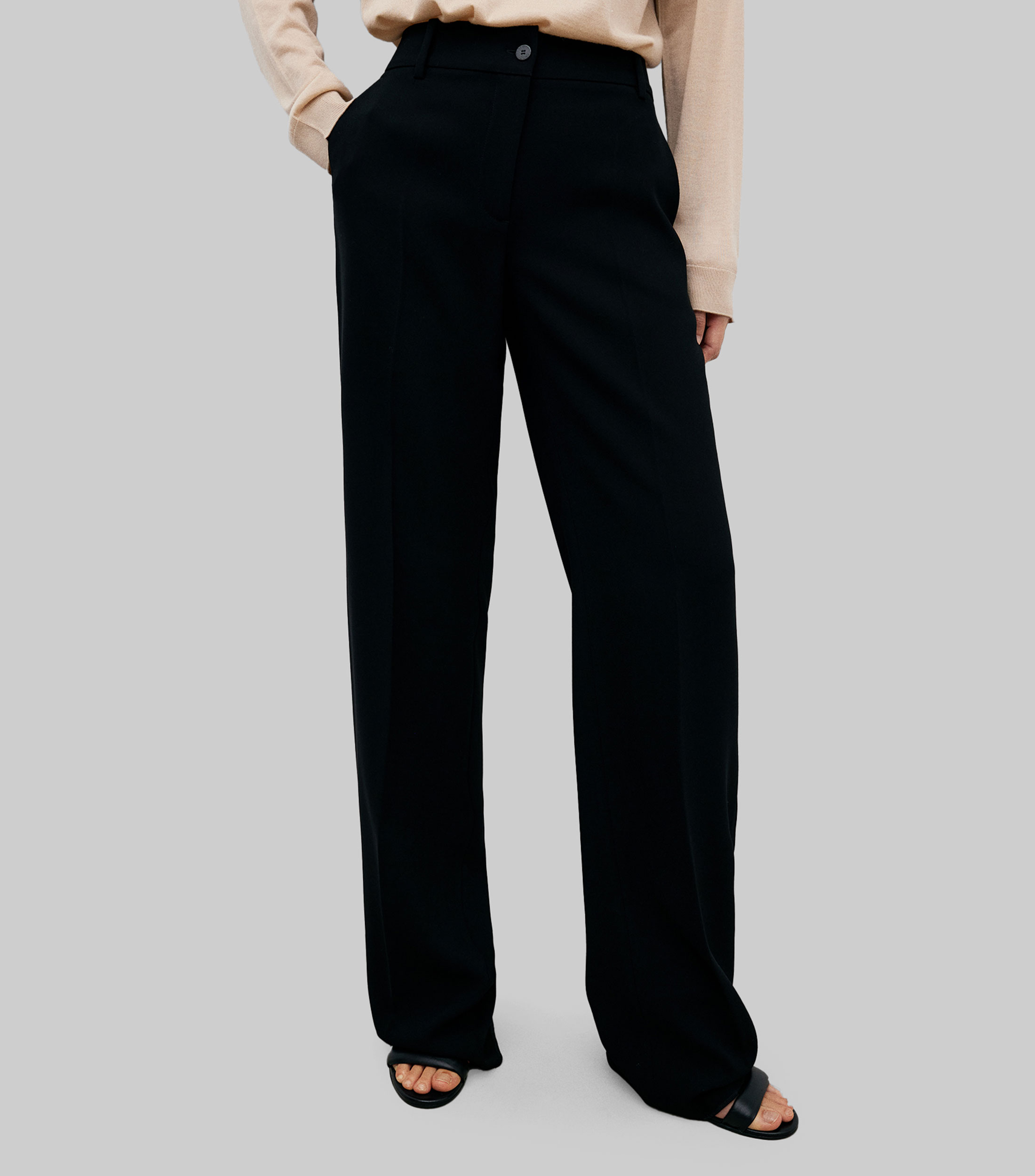 Pantalon Beige Adolfo Dominguez Taille 42 Femme - Coupe Slim, Style Chino, Coton - Occasion Très Bon état