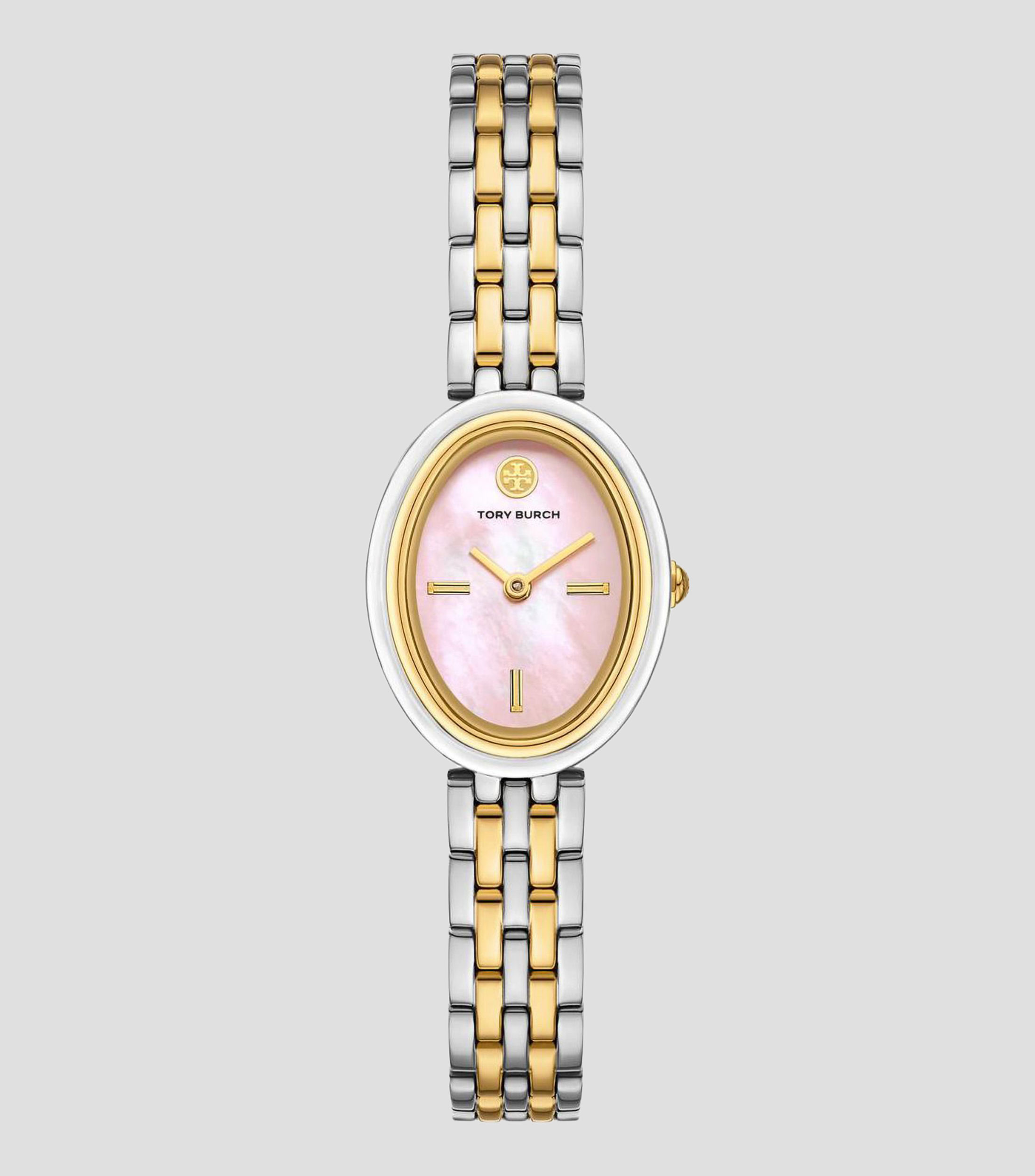 Reloj The Oval acero dama dorado, plateado