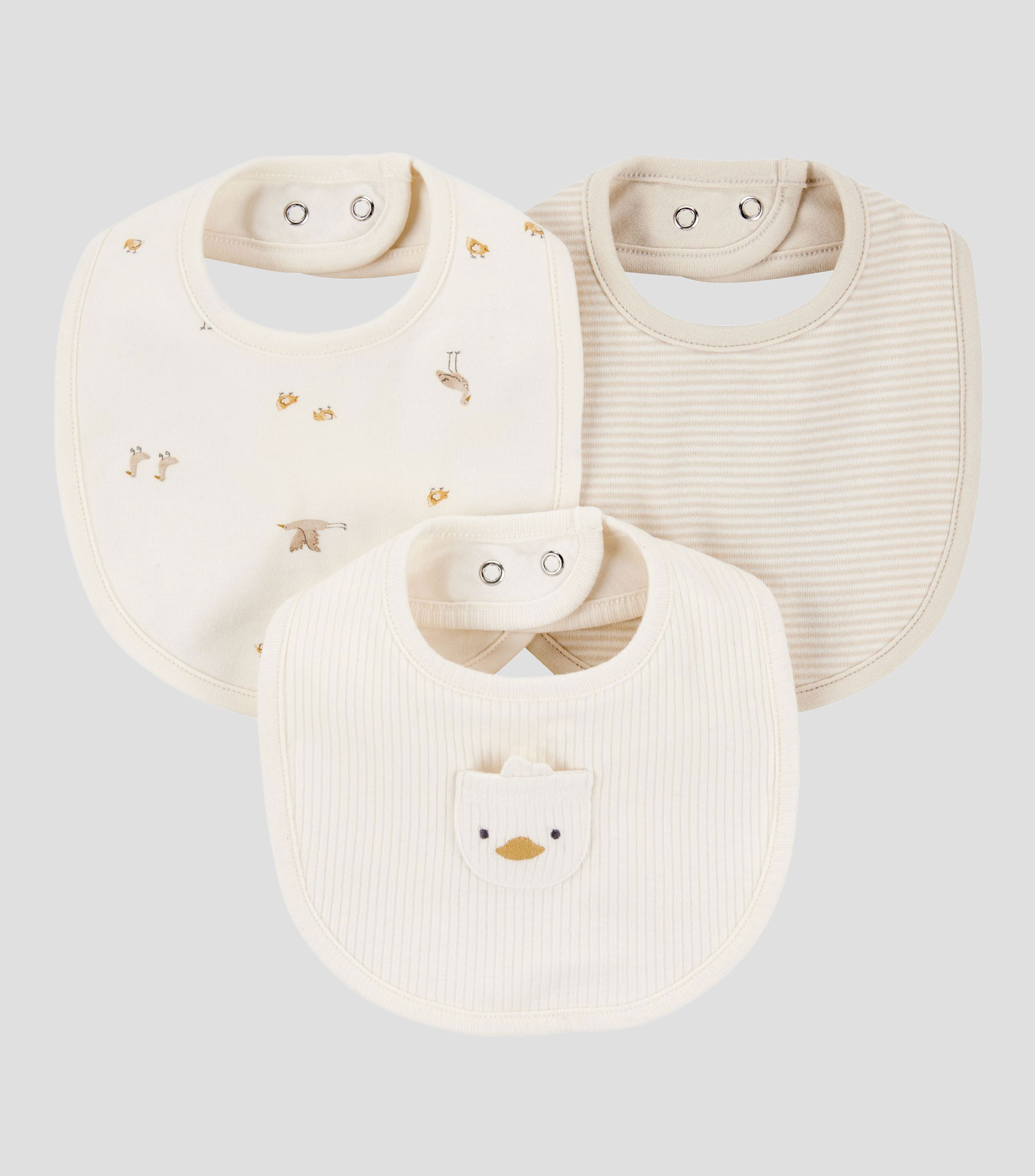Set 3 baberos Bebe