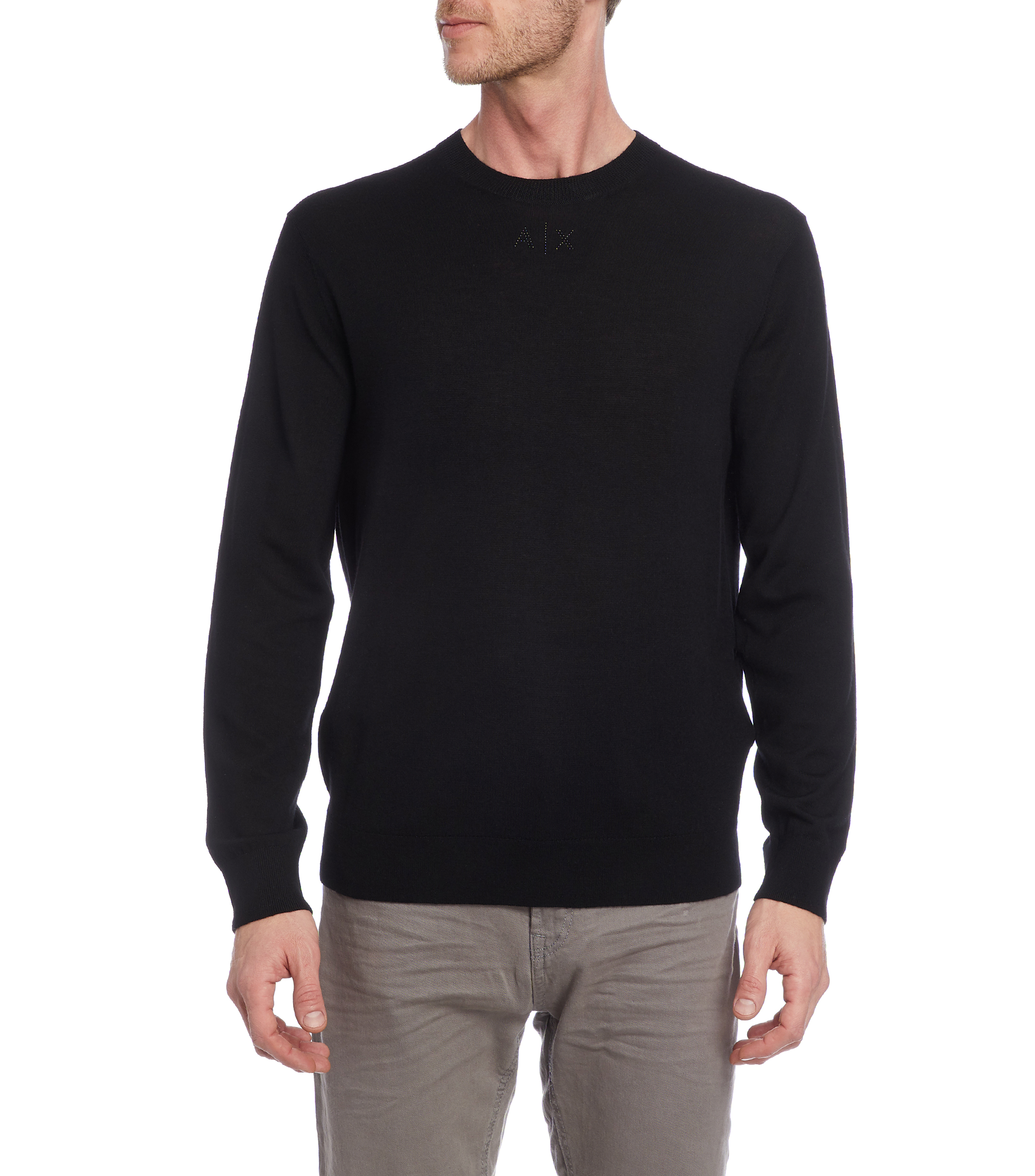 Armani Exchange Suéter cuello redondo Hombre El Palacio de Hierro