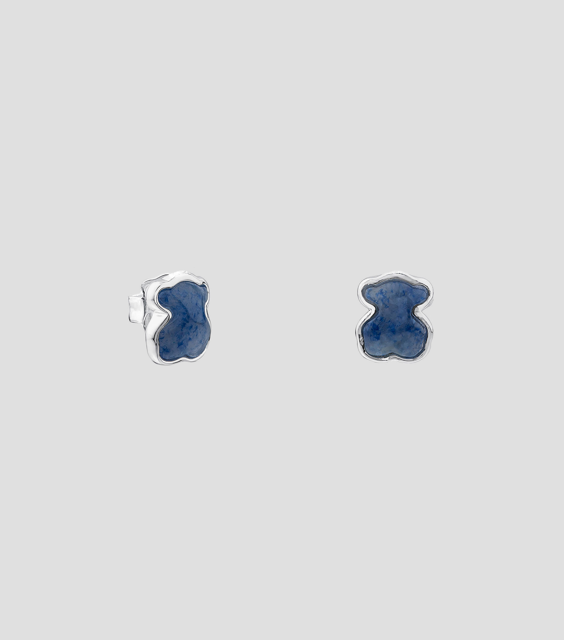 Aretes en plata New Color Mujer